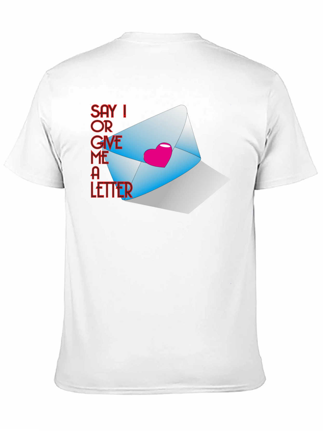 Say I Love You Letter Graphic Tee