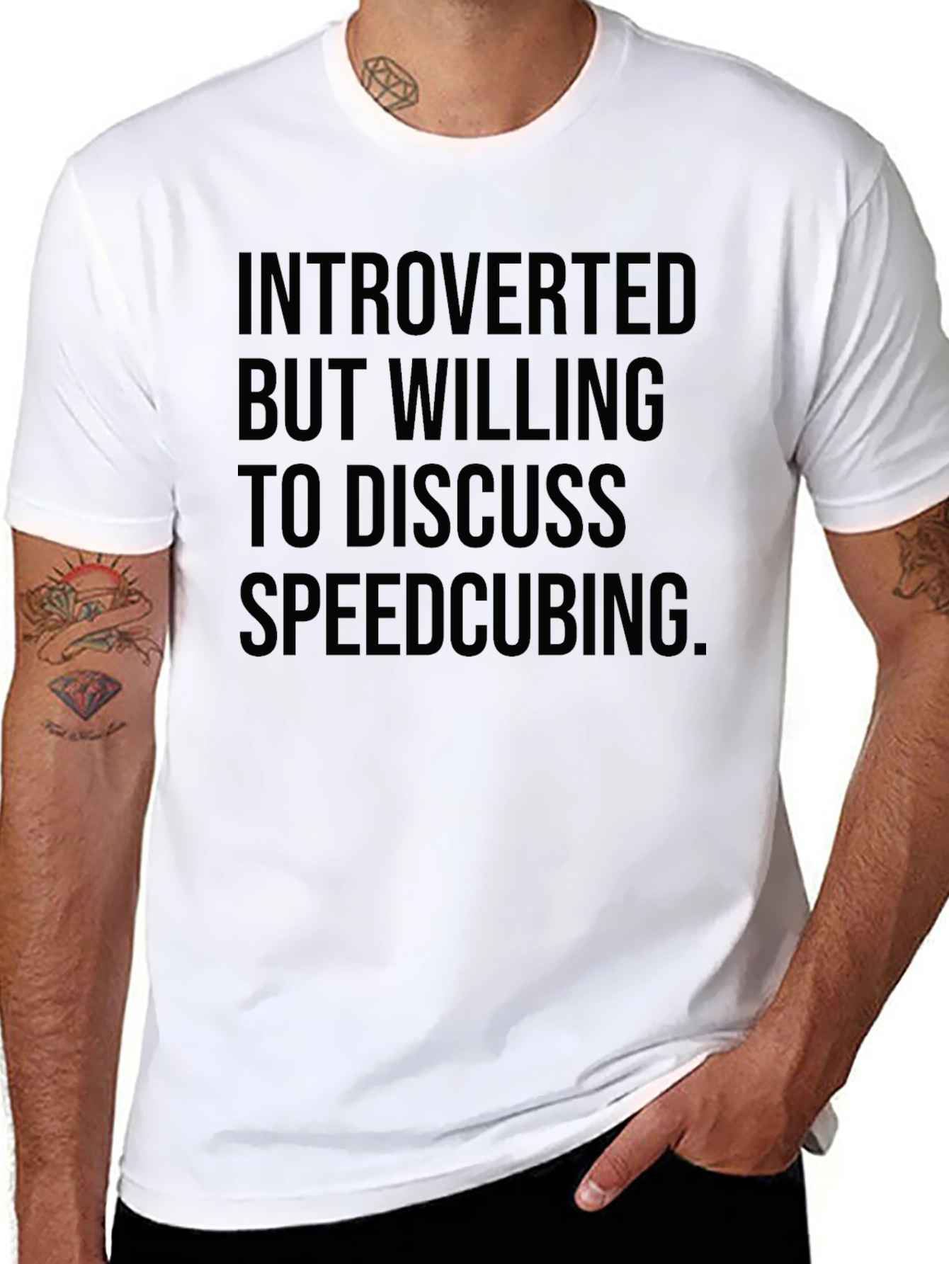 Introverted Speedcubing T-Shirt