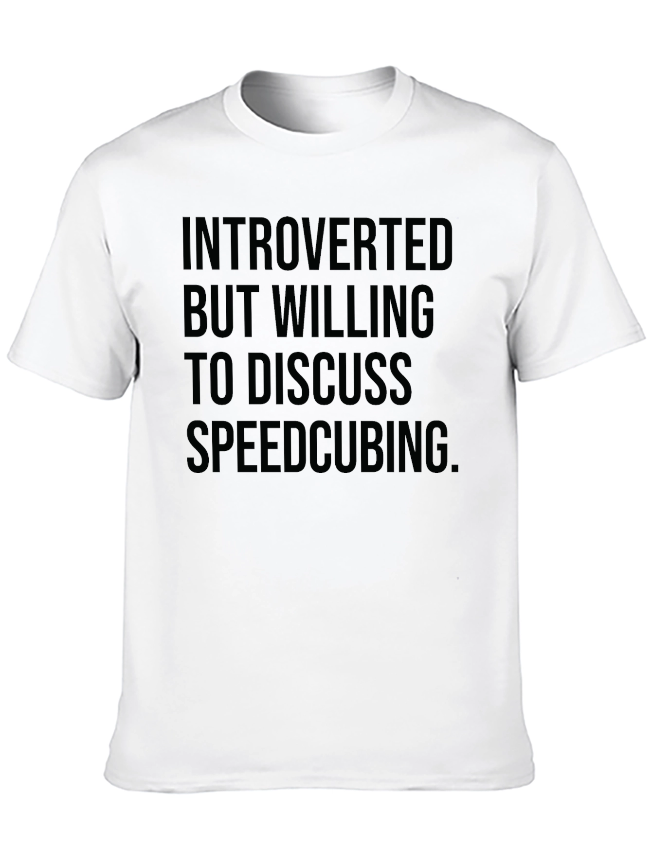 Introverted Speedcubing T-Shirt