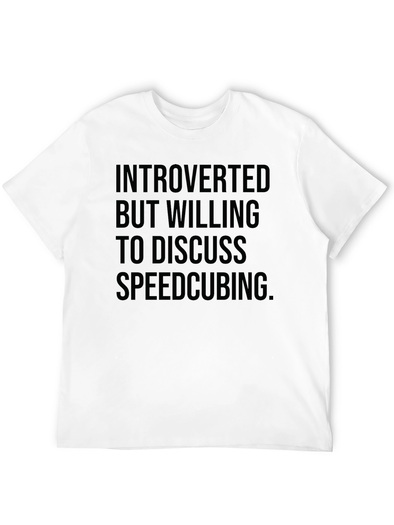 Introverted Speedcubing T-Shirt