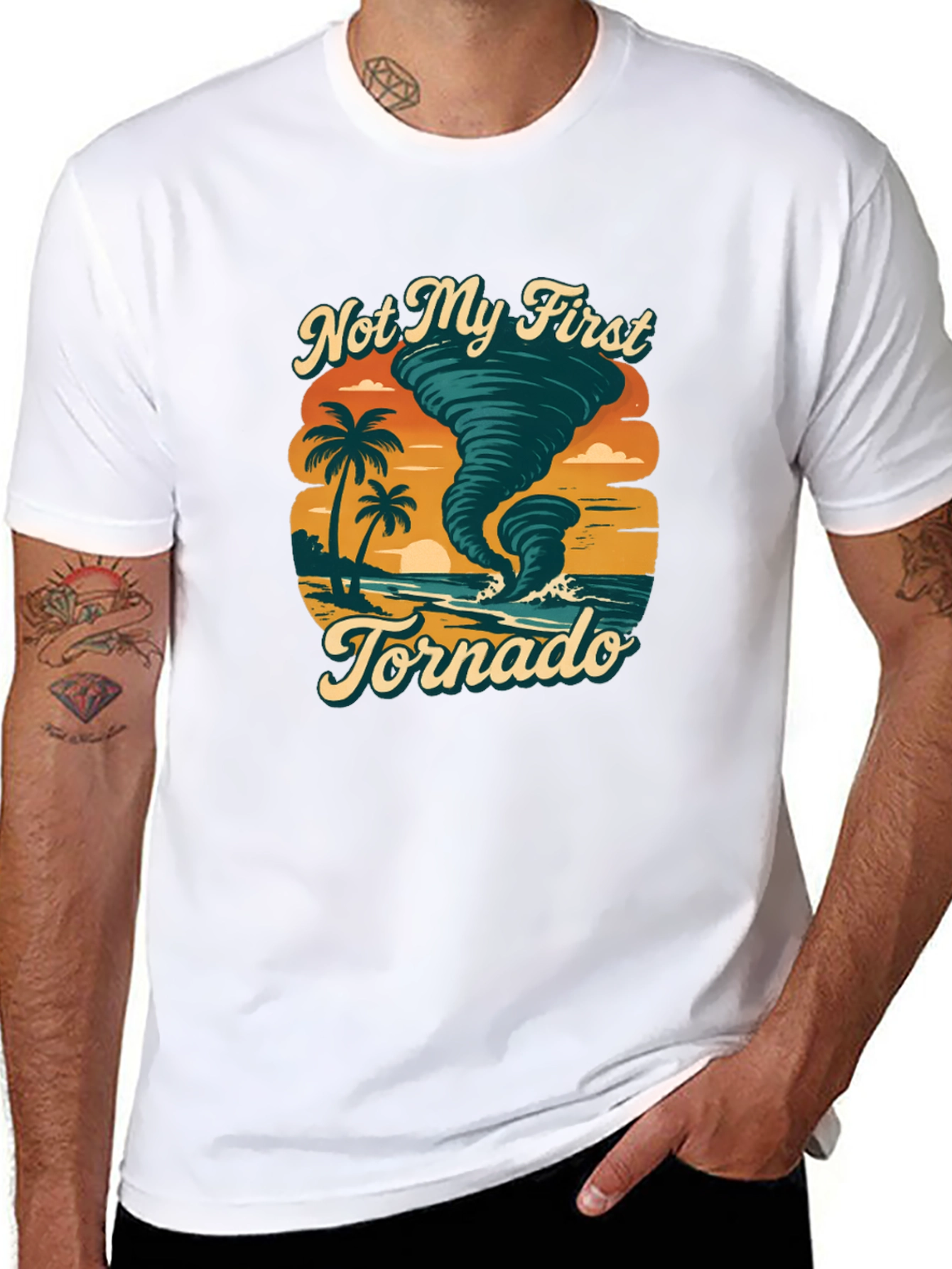 Not My First Tornado Graphic Tee