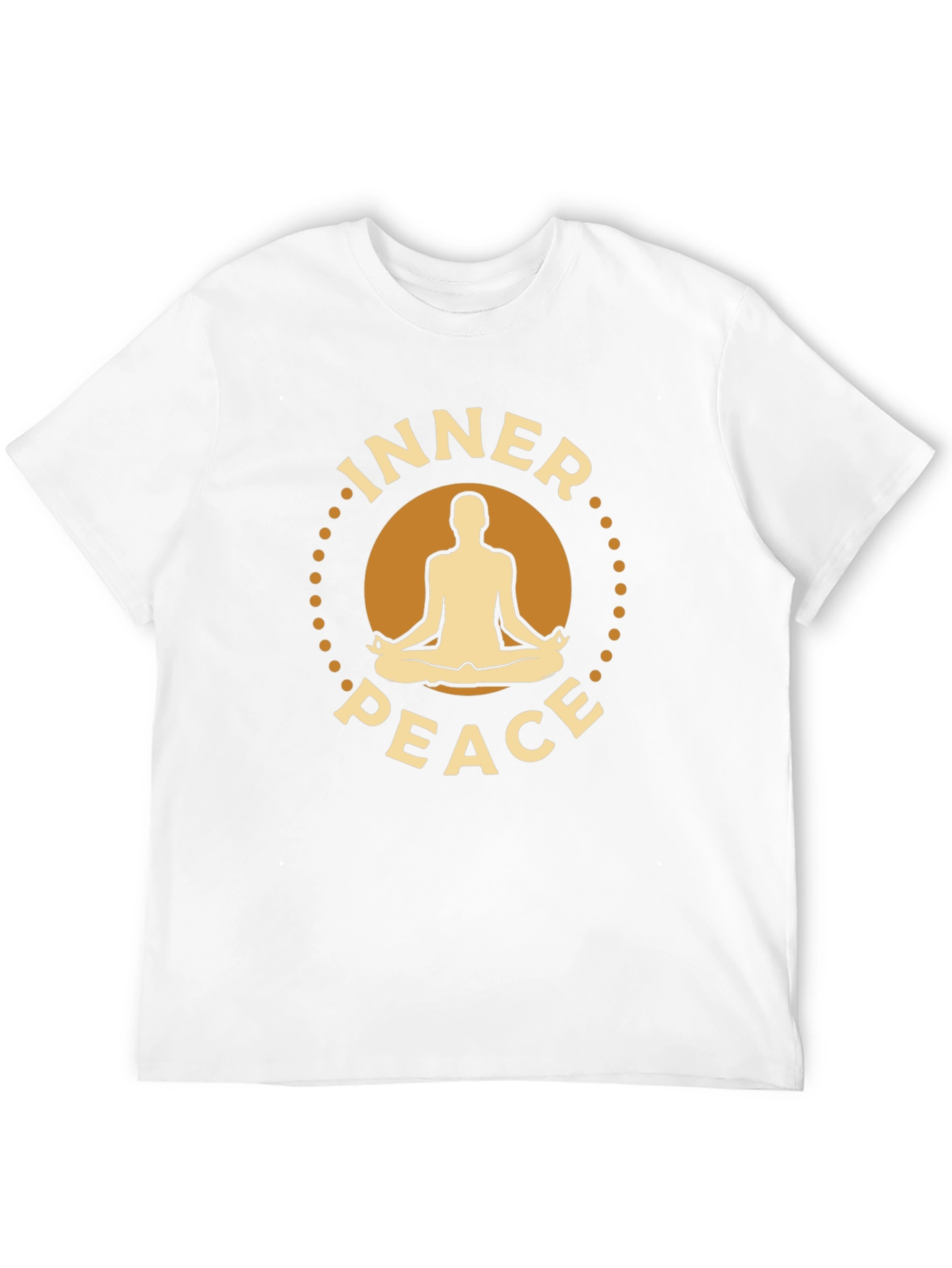 Inner Peace Yoga Meditation Graphic T-Shirt