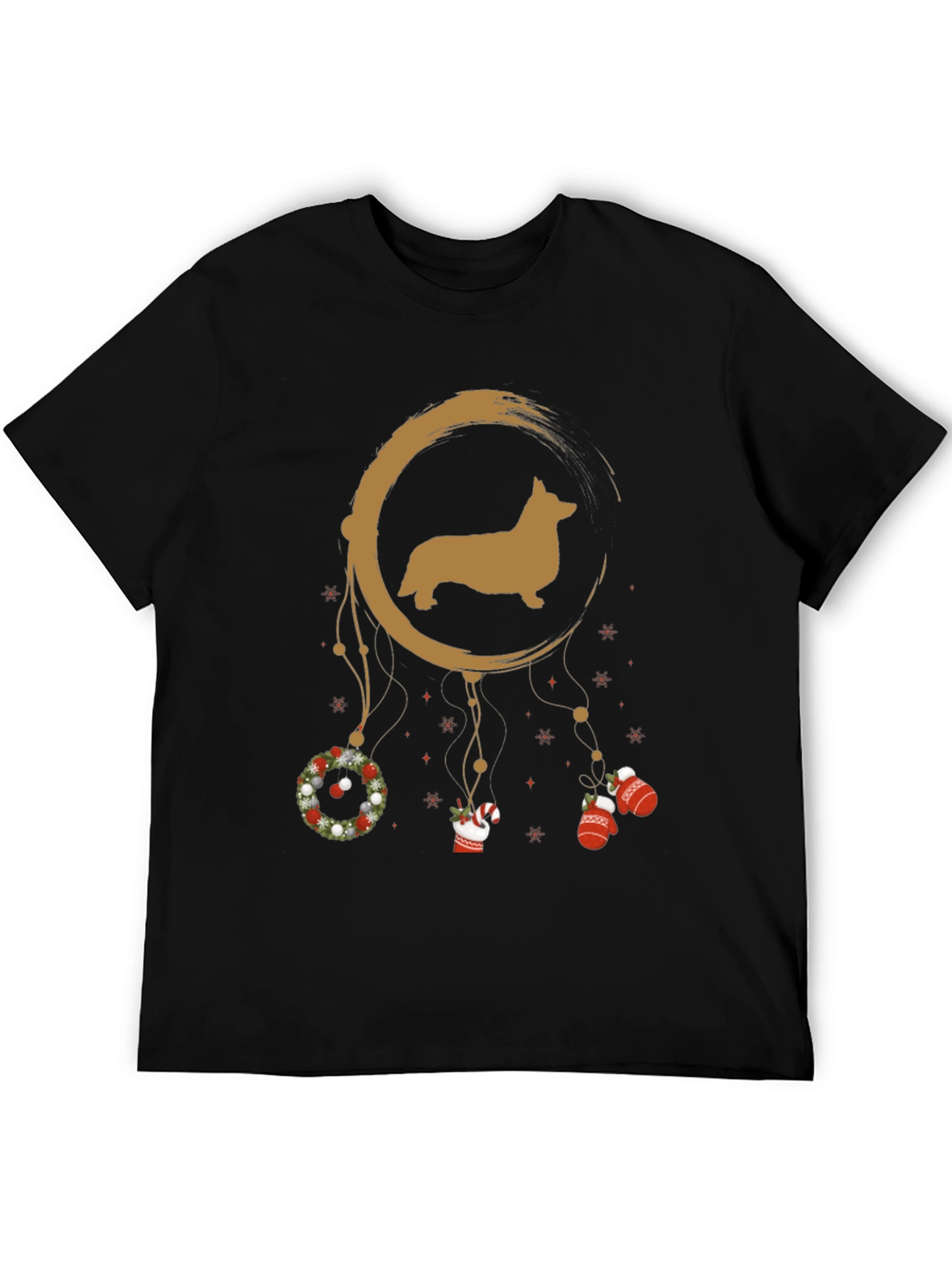 Corgi Dreamcatcher Christmas T-Shirt