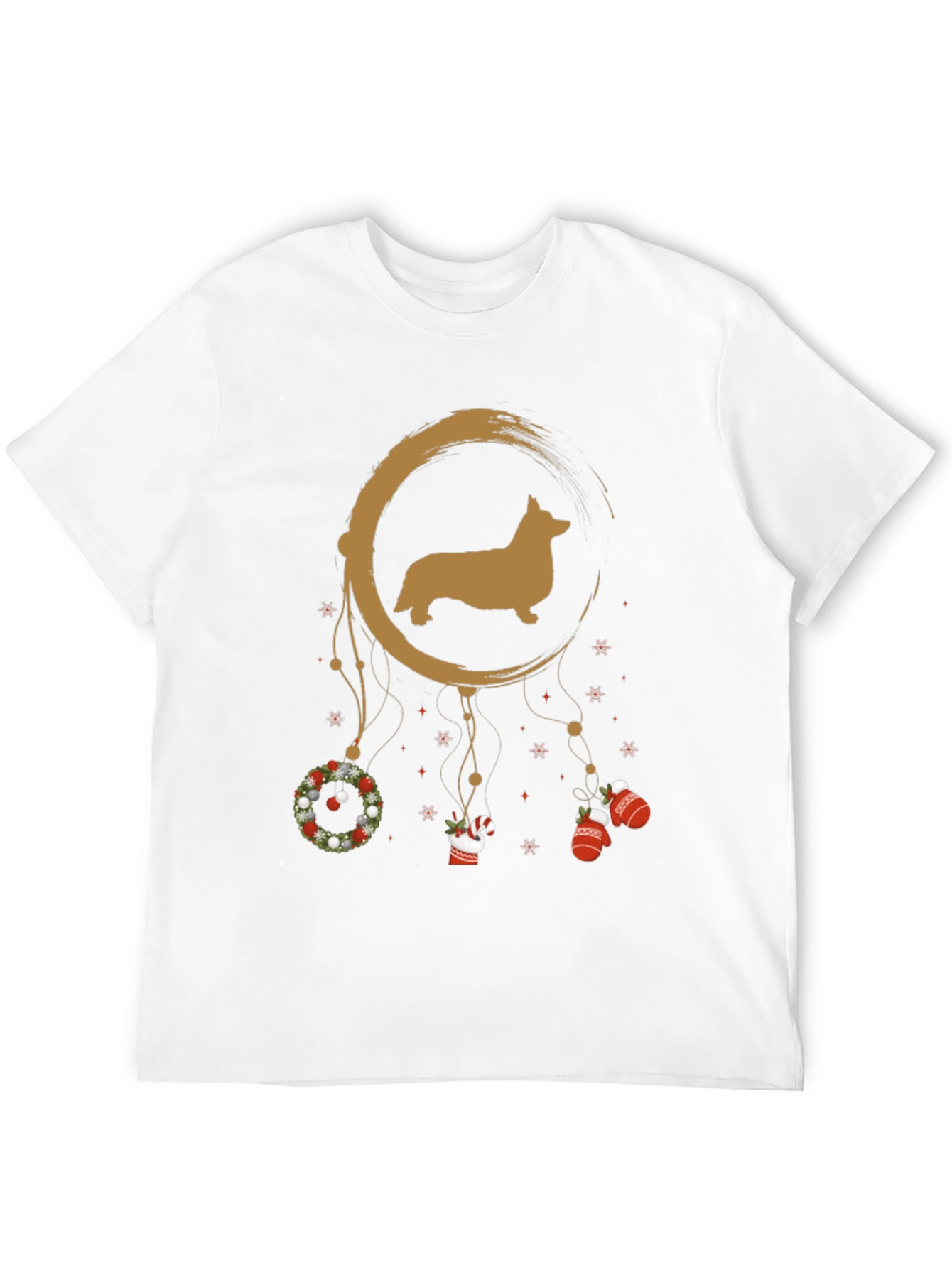 Corgi Dreamcatcher Christmas T-Shirt