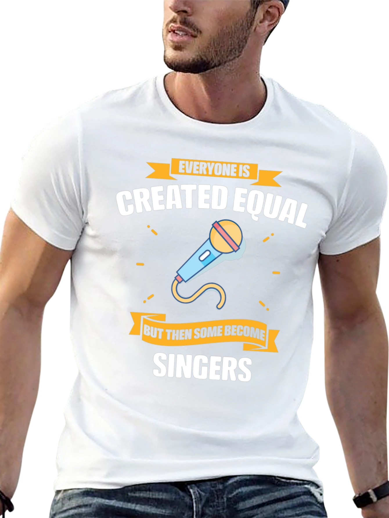 Everyone Created Equal Singers Black Tee