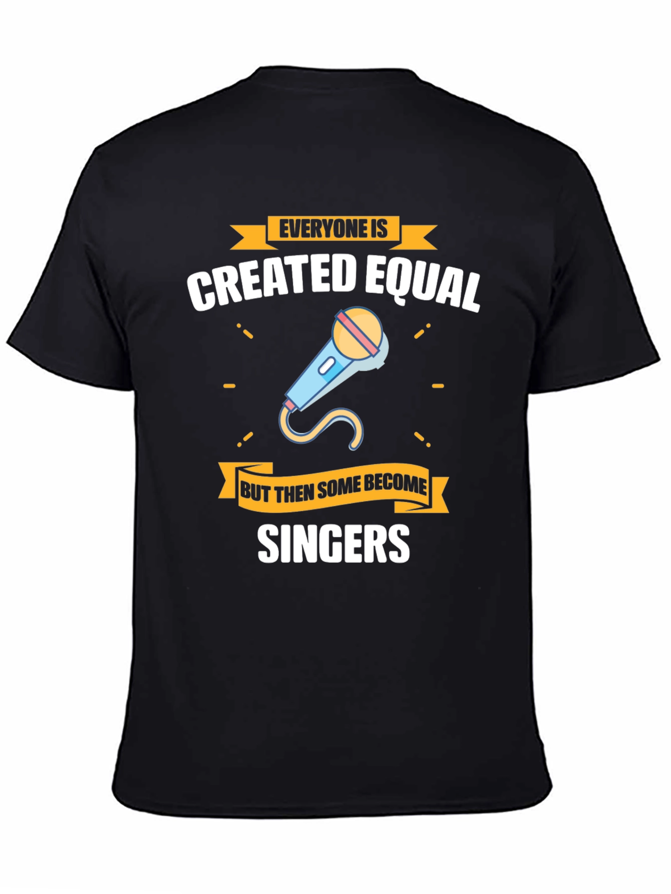 Everyone Created Equal Singers Black Tee
