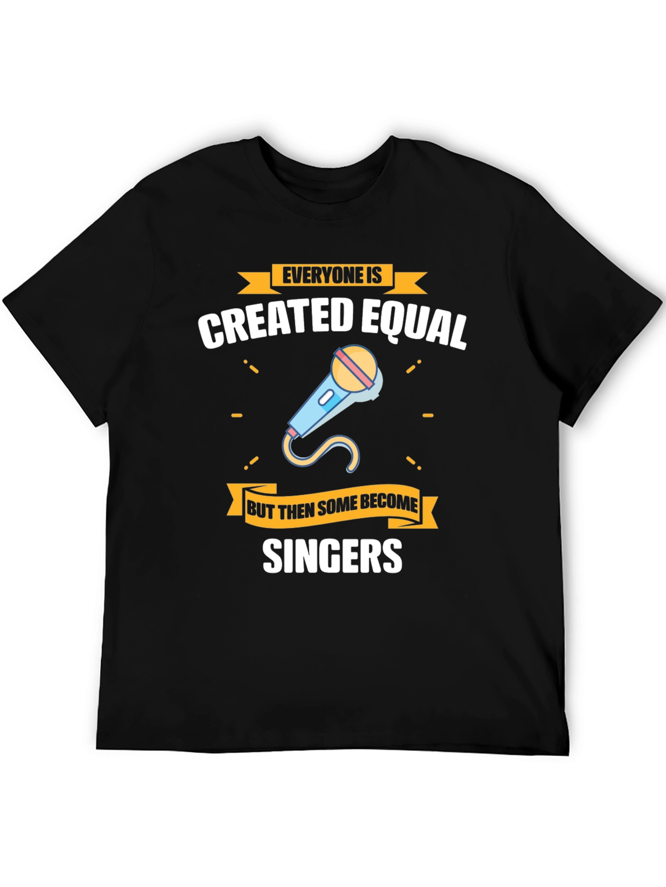 Everyone Created Equal Singers Black Tee