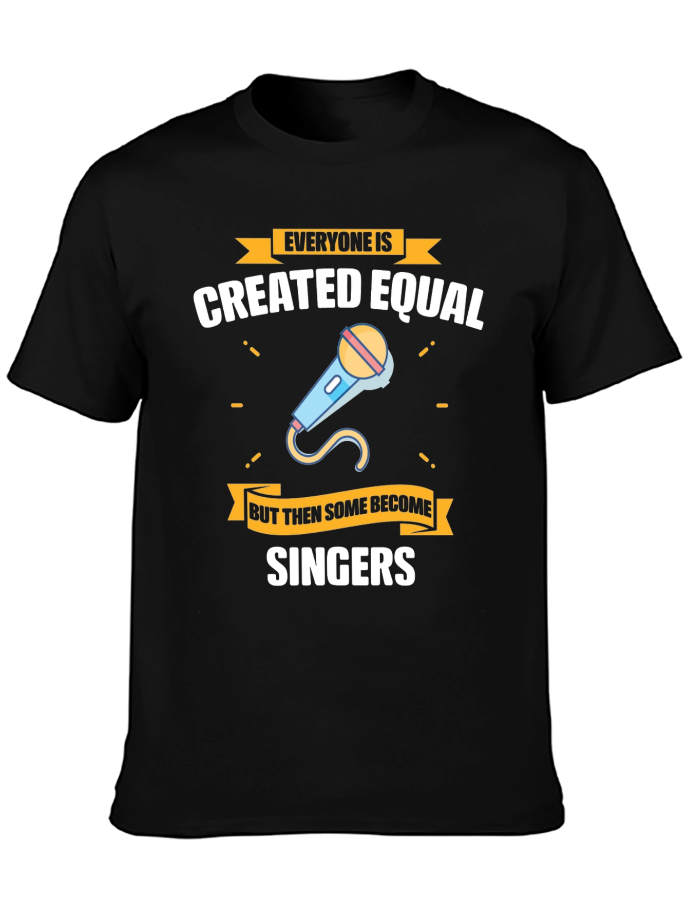 Everyone Created Equal Singers Black Tee
