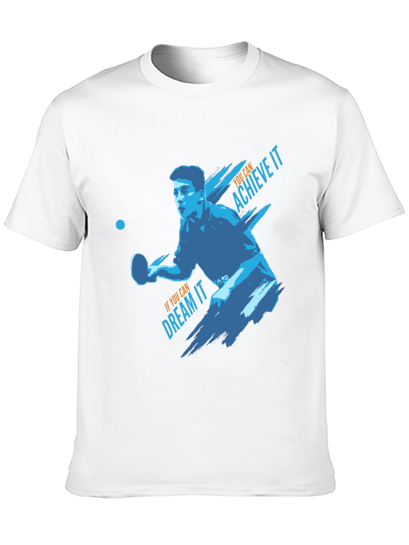 Table Tennis Graphic Tee - Achieve Your Dreams