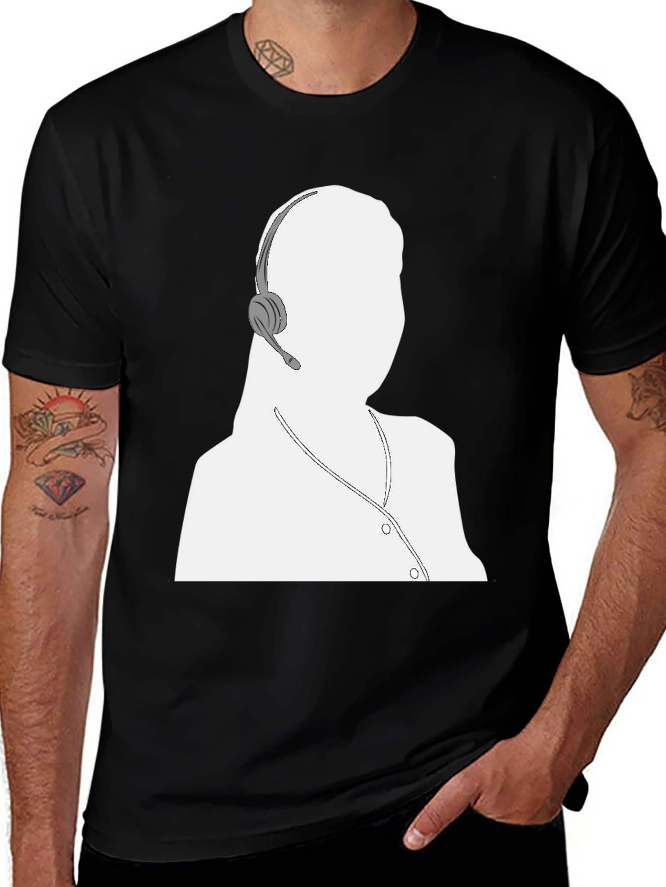 Customer Service Rep Graphic T-Shirt