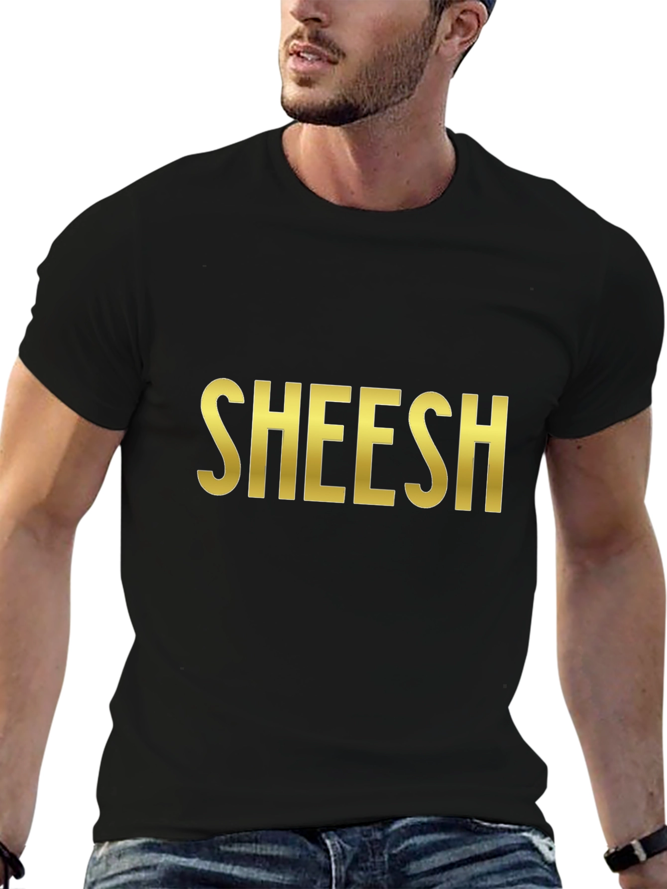 Sheesh Graphic T-Shirt - Stylish Cotton Tee