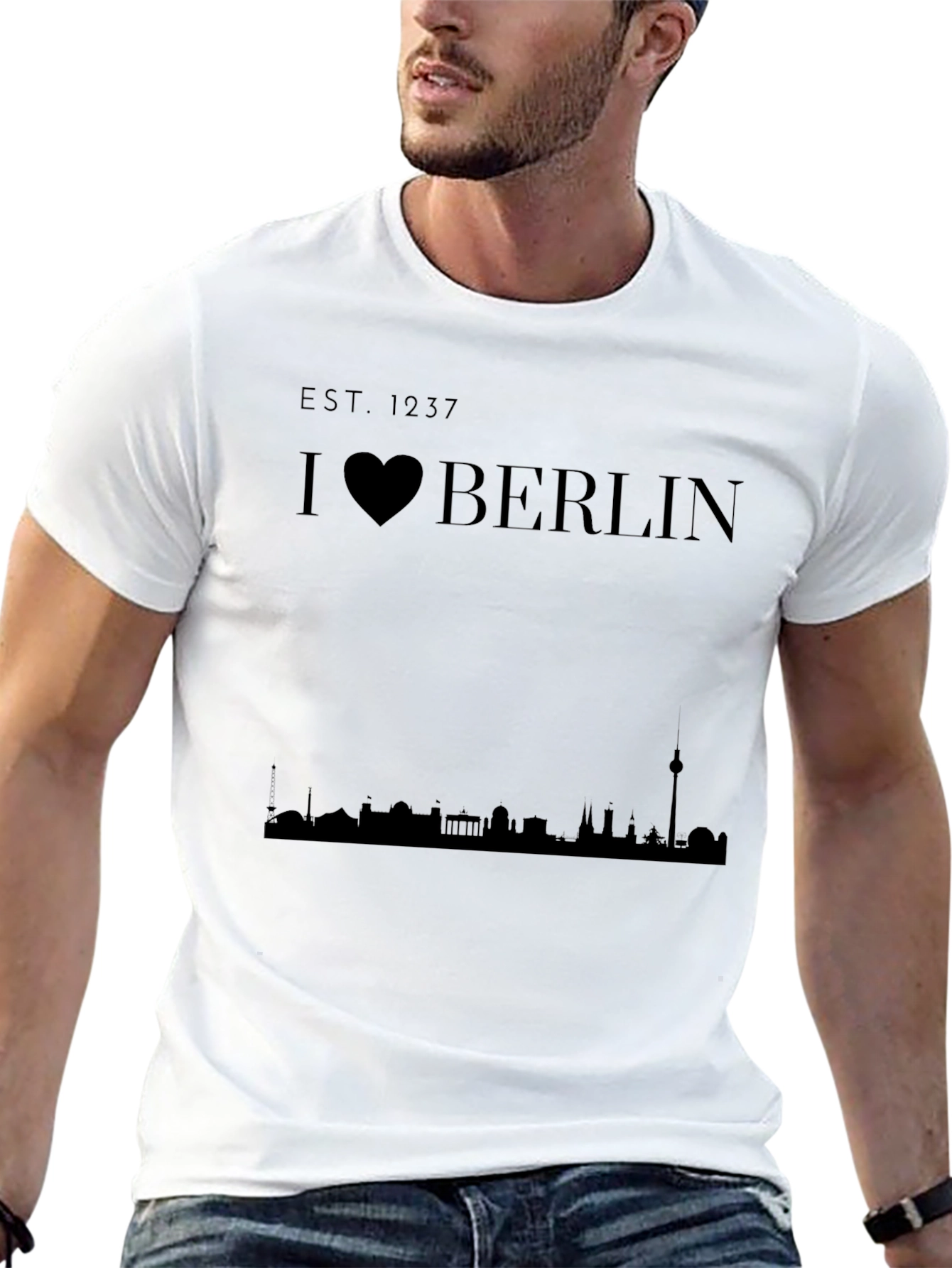 I Heart Berlin EST. 1237 Graphic T-Shirt