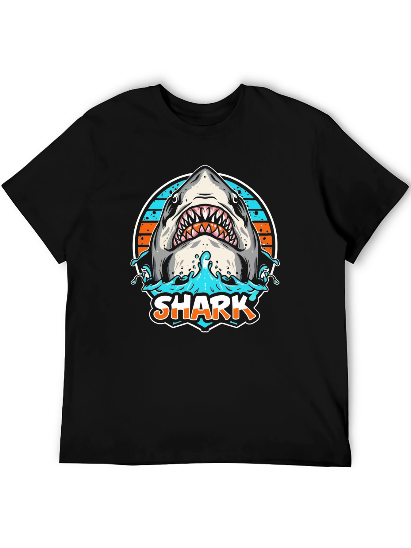 Shark Graphic T-Shirt -  Ocean Predator Design