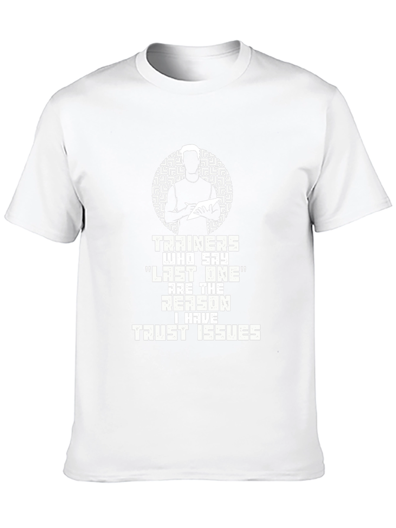 Funny Trainer Trust Issues Graphic Tee