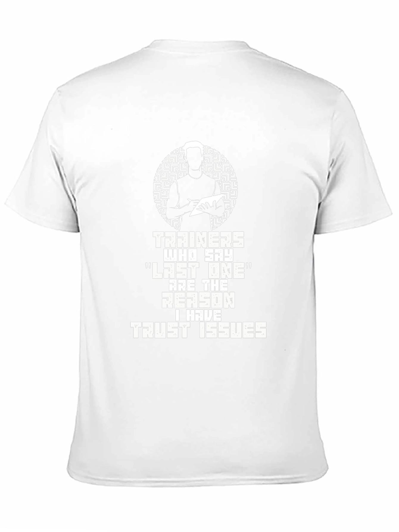 Funny Trainer Trust Issues Graphic Tee