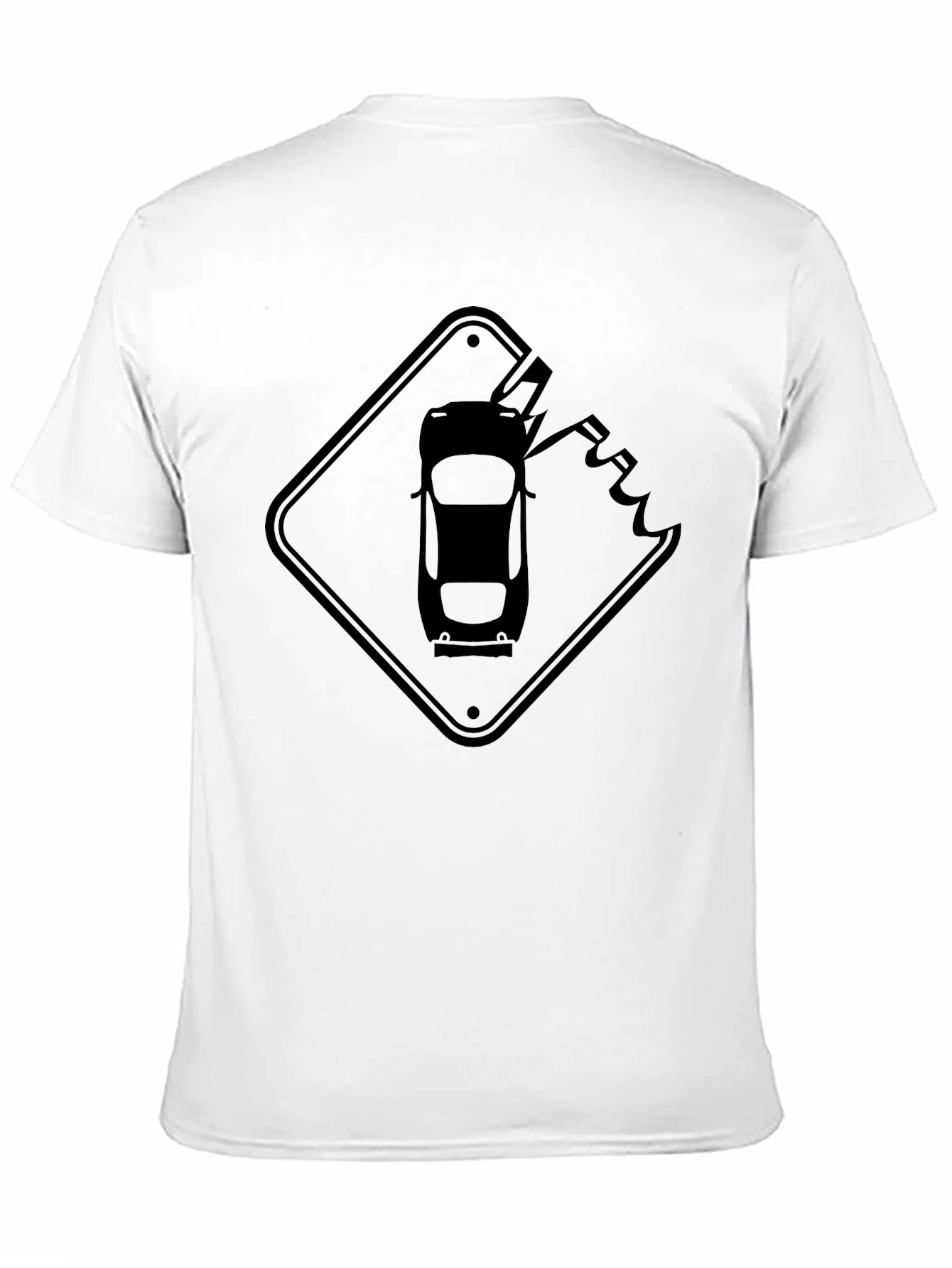 Road Rage Ahead T-Shirt - Black Cotton Tee