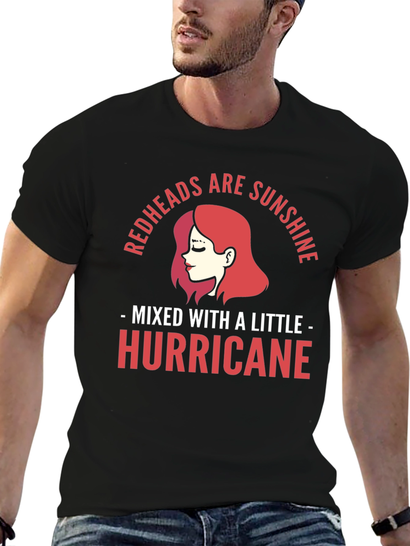 Redhead Sunshine Hurricane Graphic Tee