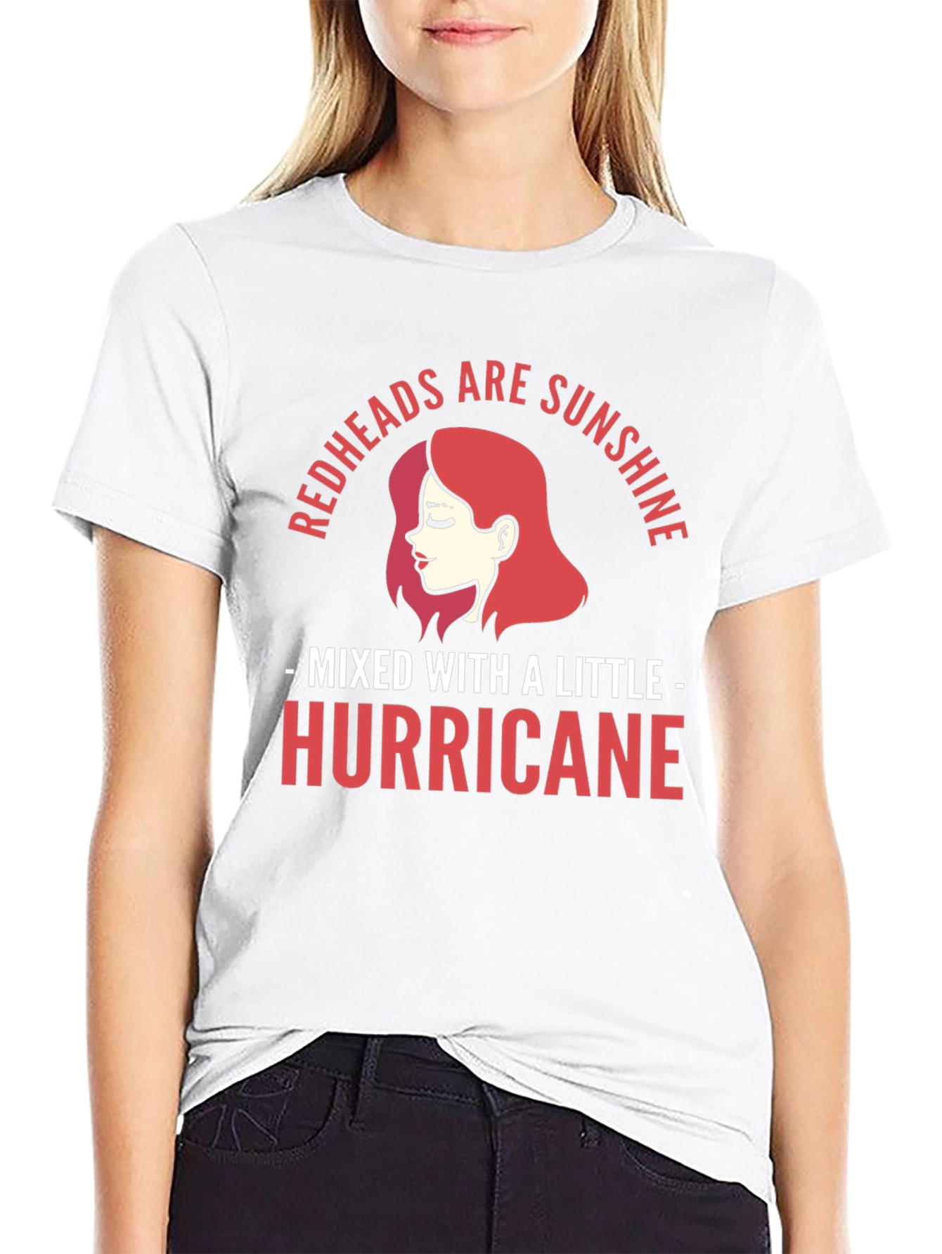 Redhead Sunshine Hurricane Graphic Tee