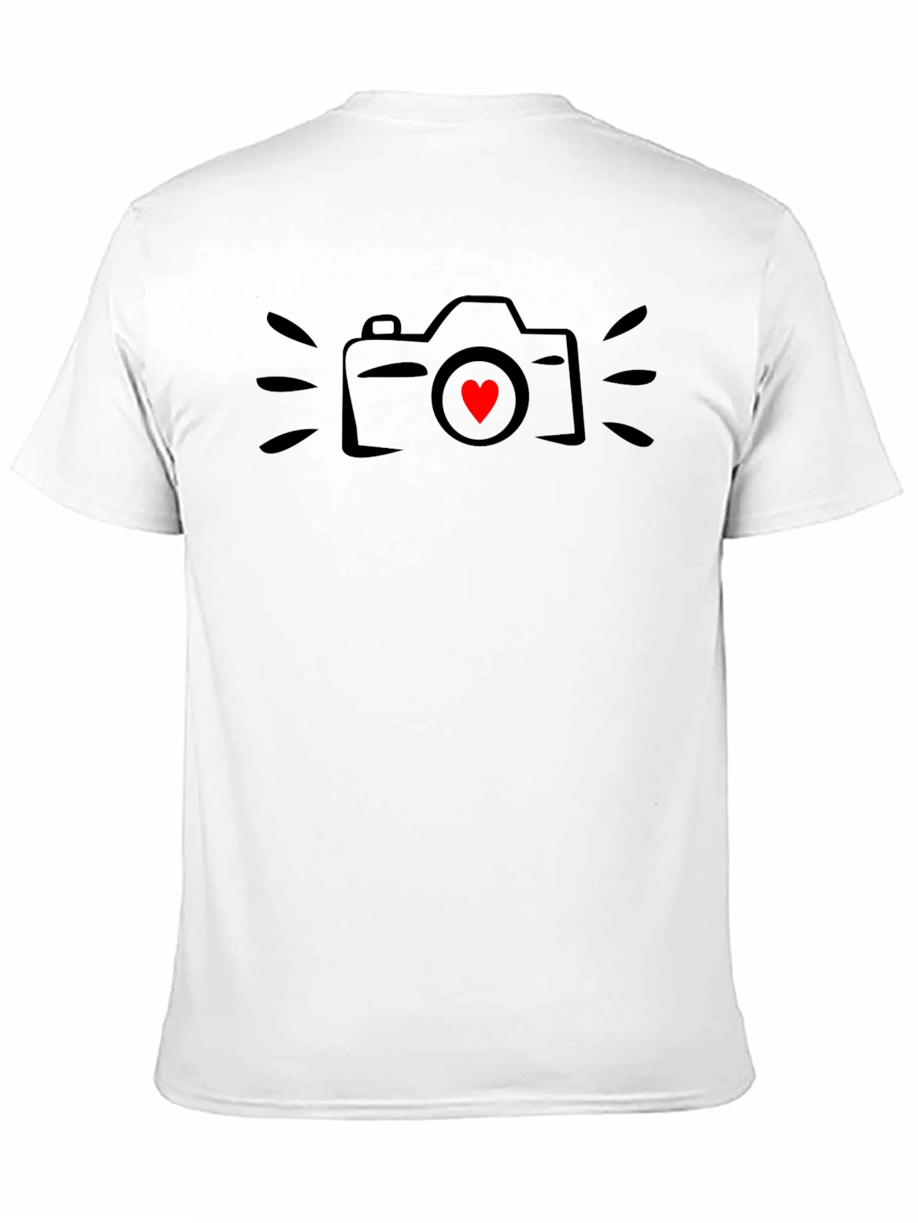 Camera Heartbeat T-Shirt - Photographers Love