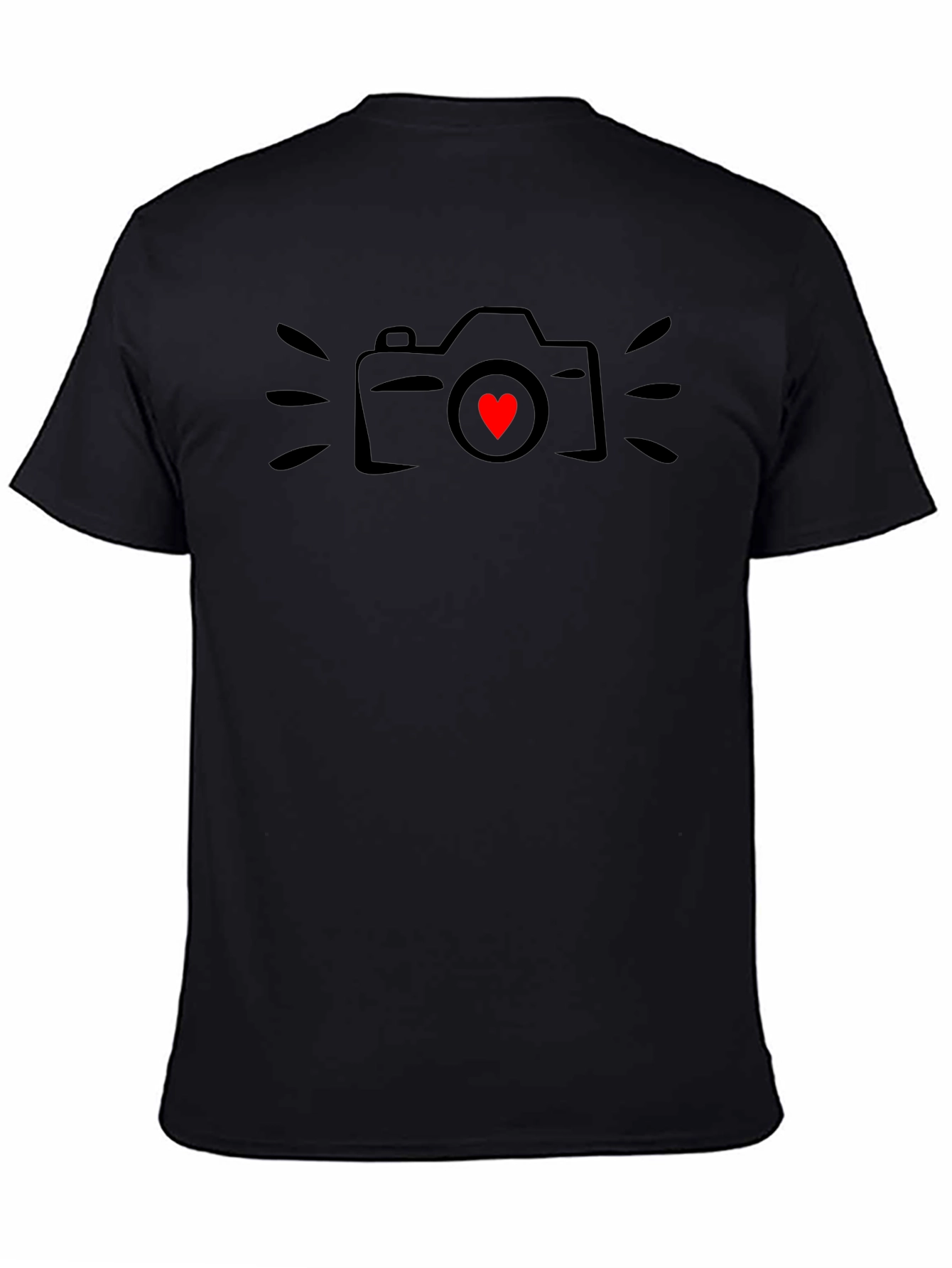 Camera Heartbeat T-Shirt - Photographers Love