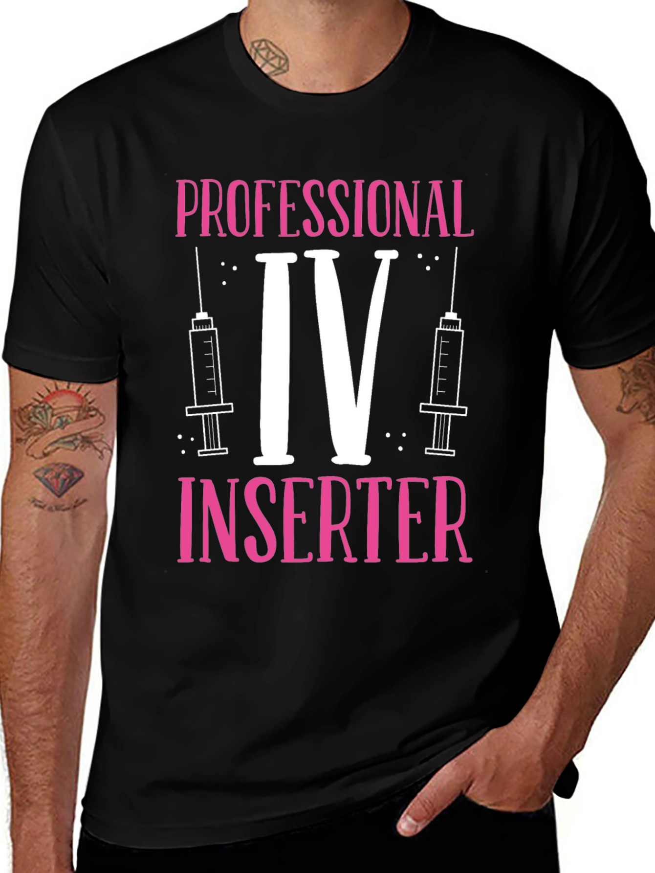 Professional IV Inserter Graphic T-Shirt