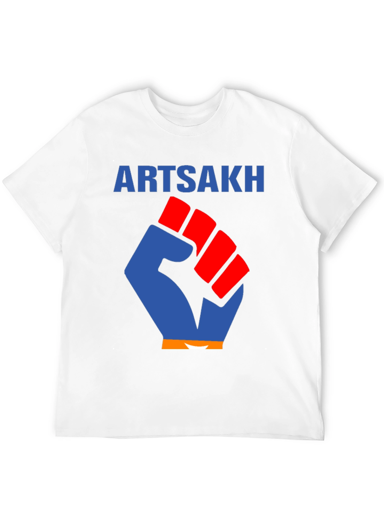 Artsakh Fist Graphic Tee - Black Cotton T-Shirt