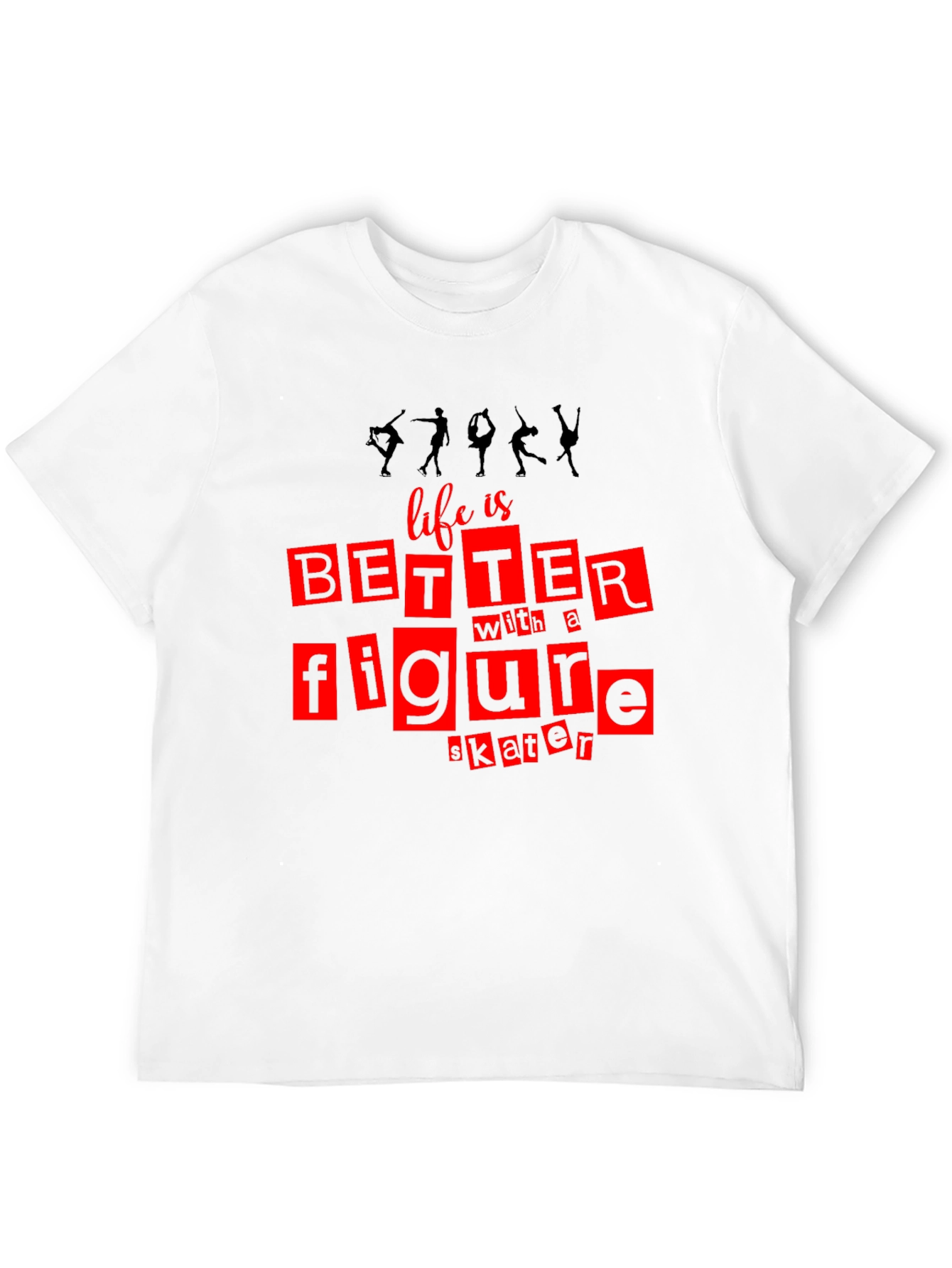 Figure Skater Graphic T-Shirt