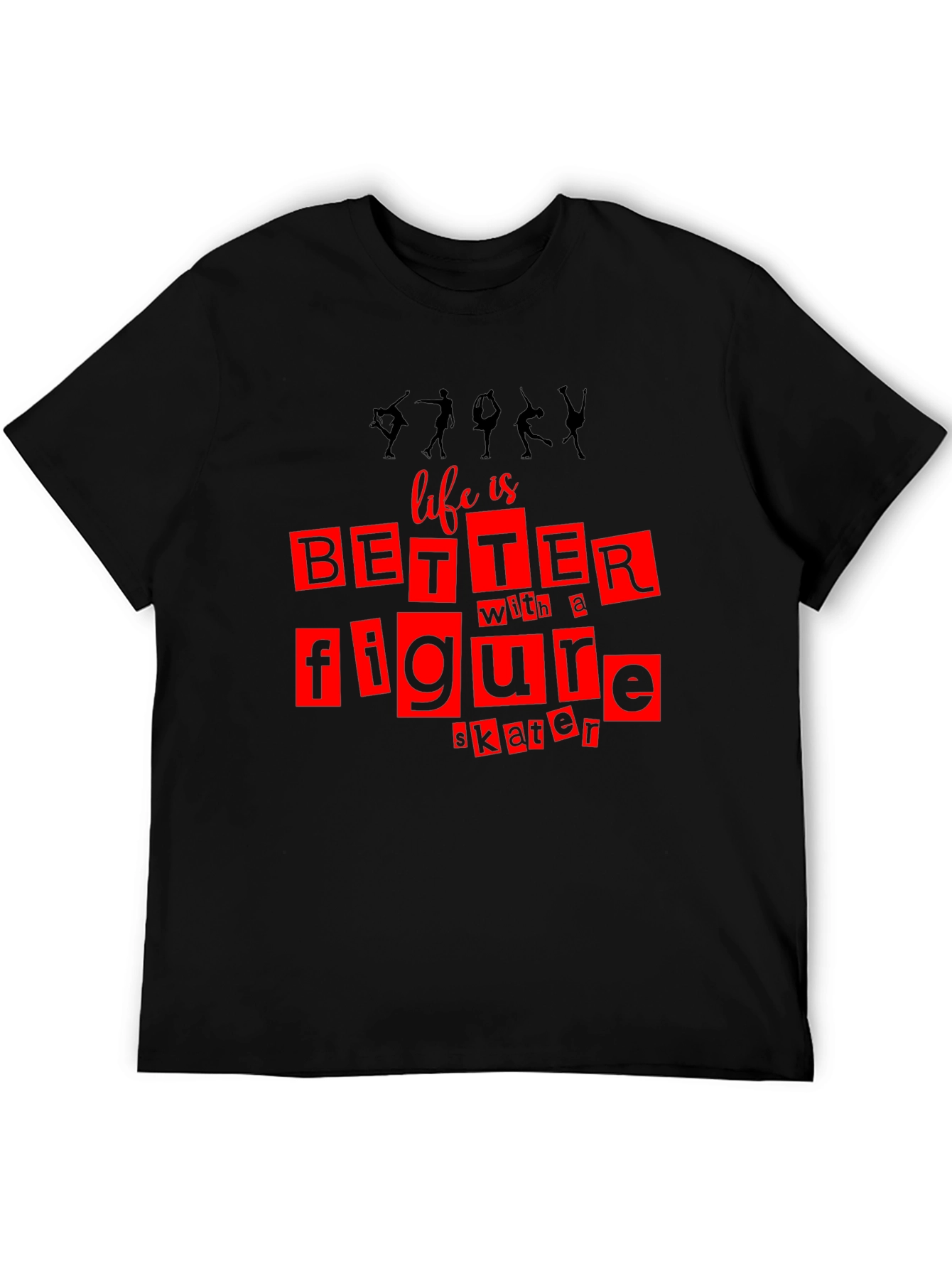 Figure Skater Graphic T-Shirt