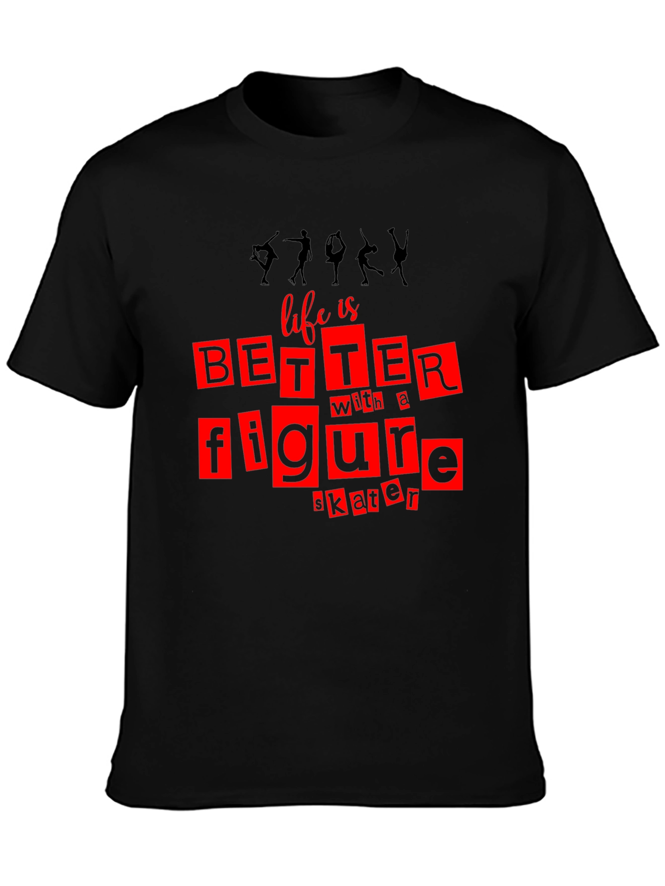 Figure Skater Graphic T-Shirt