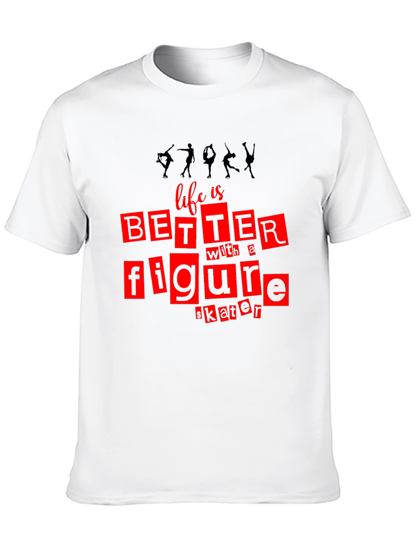 Figure Skater Graphic T-Shirt