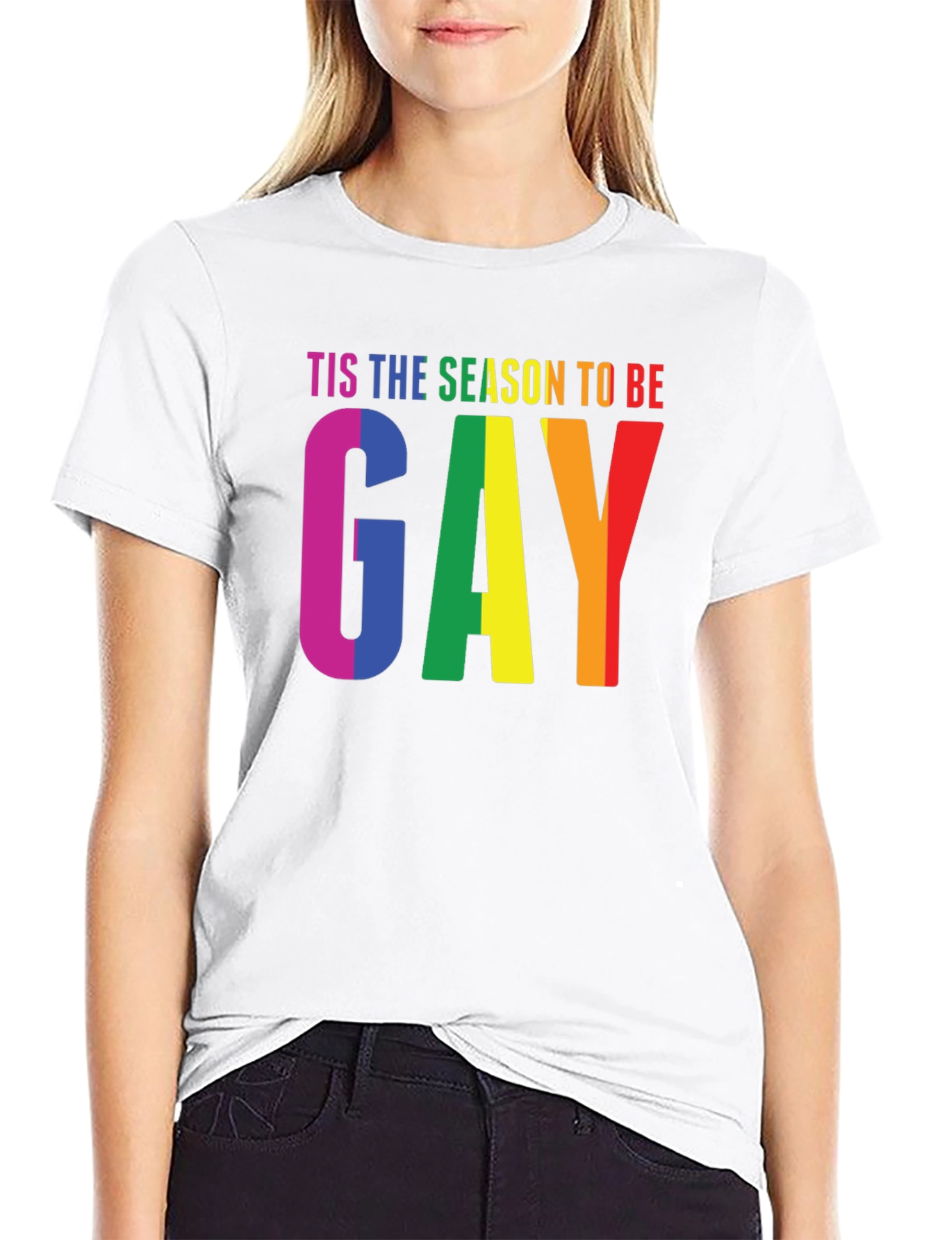 Tis the Season to Be Gay Pride T-Shirt