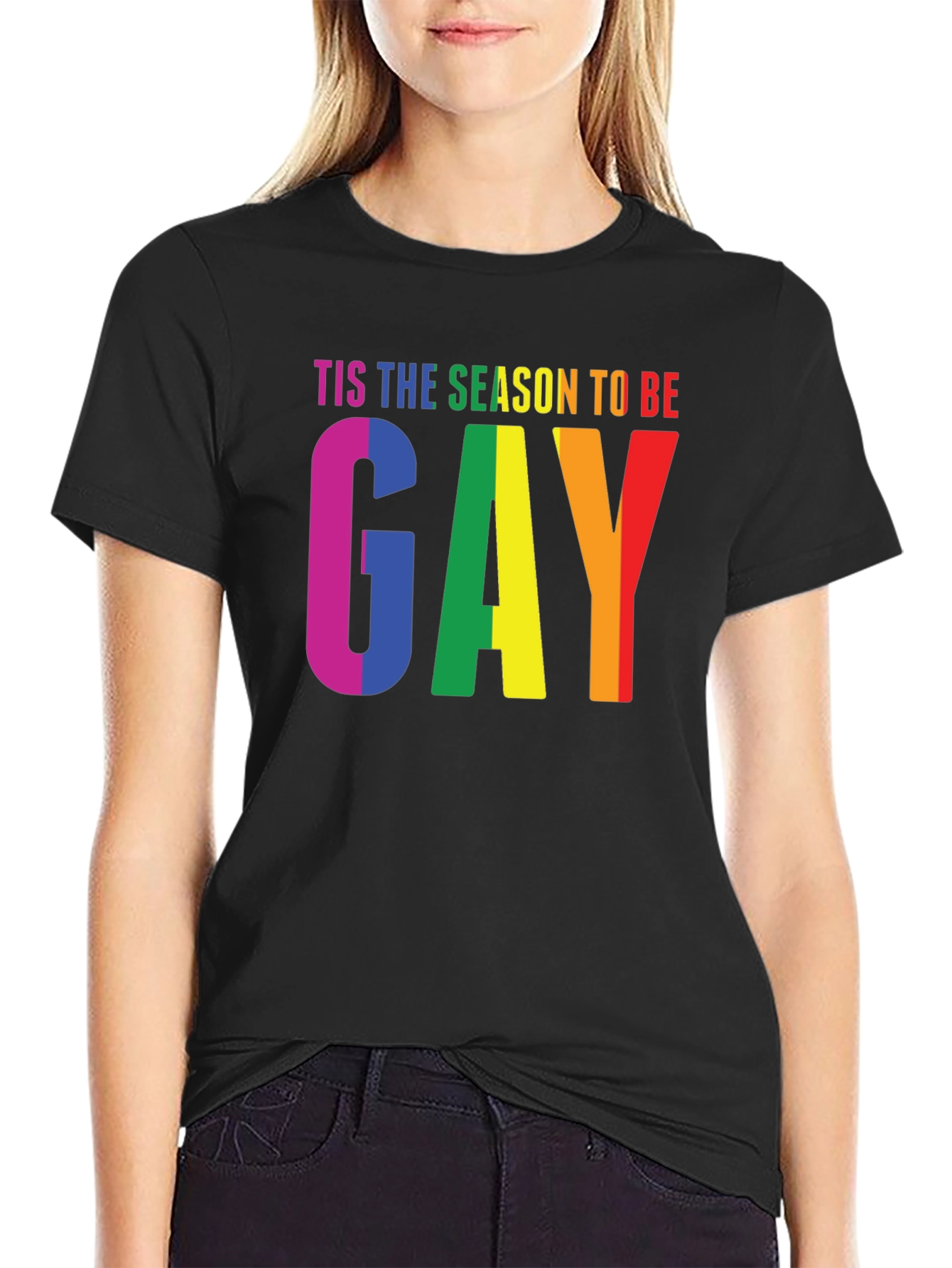 Tis the Season to Be Gay Pride T-Shirt
