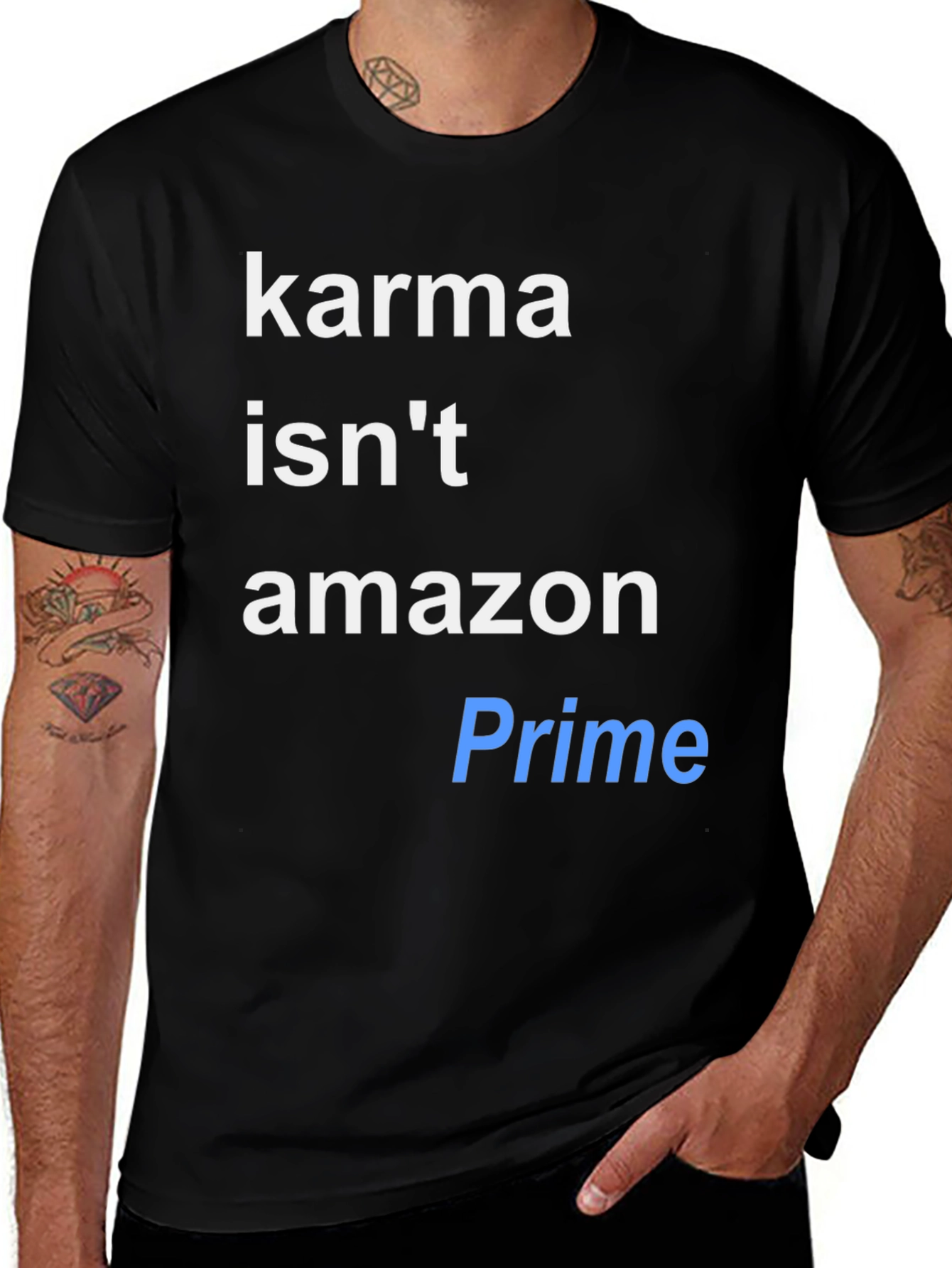 Karma Isnt Amazon Prime T-Shirt