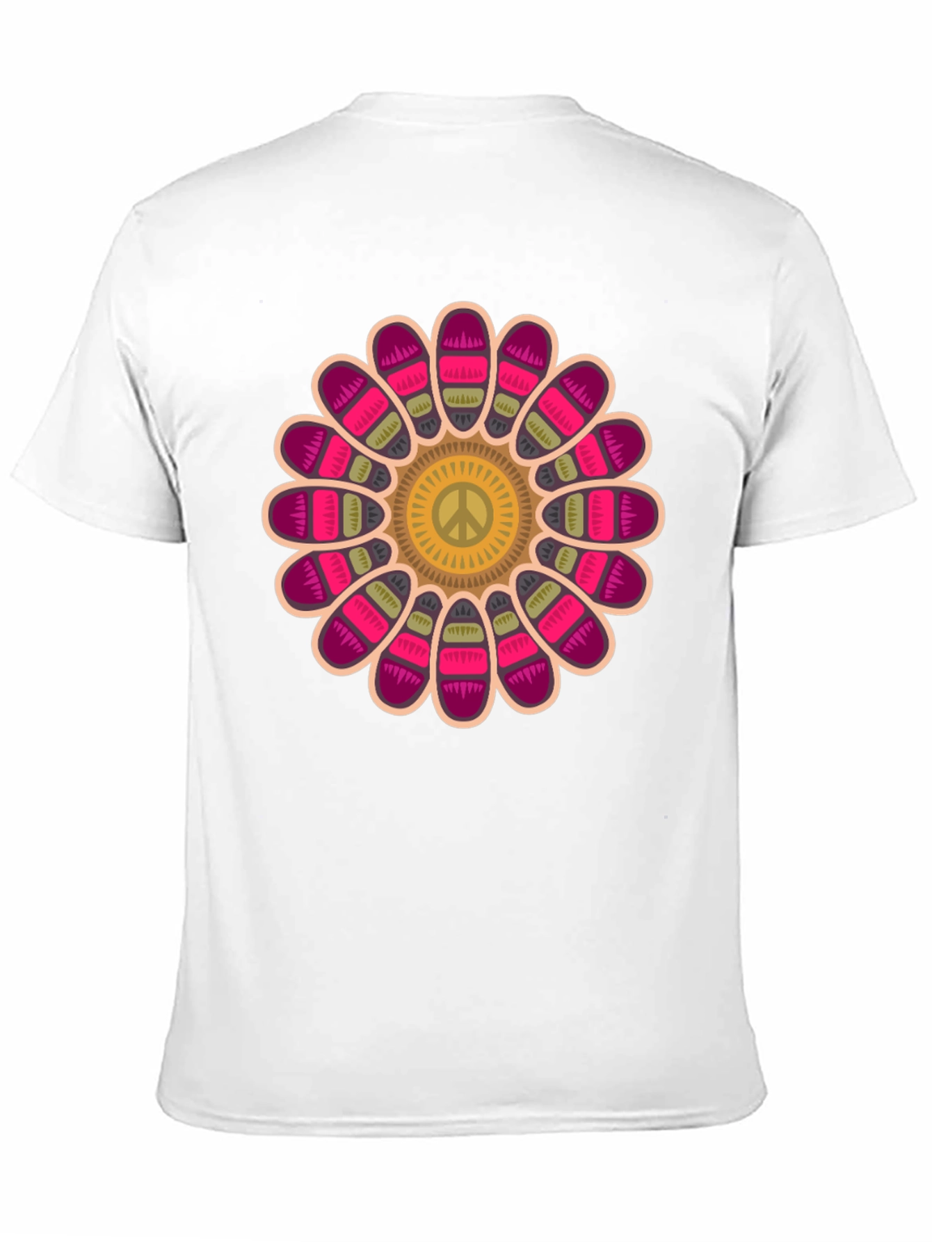 Peace Flower Graphic T-Shirt