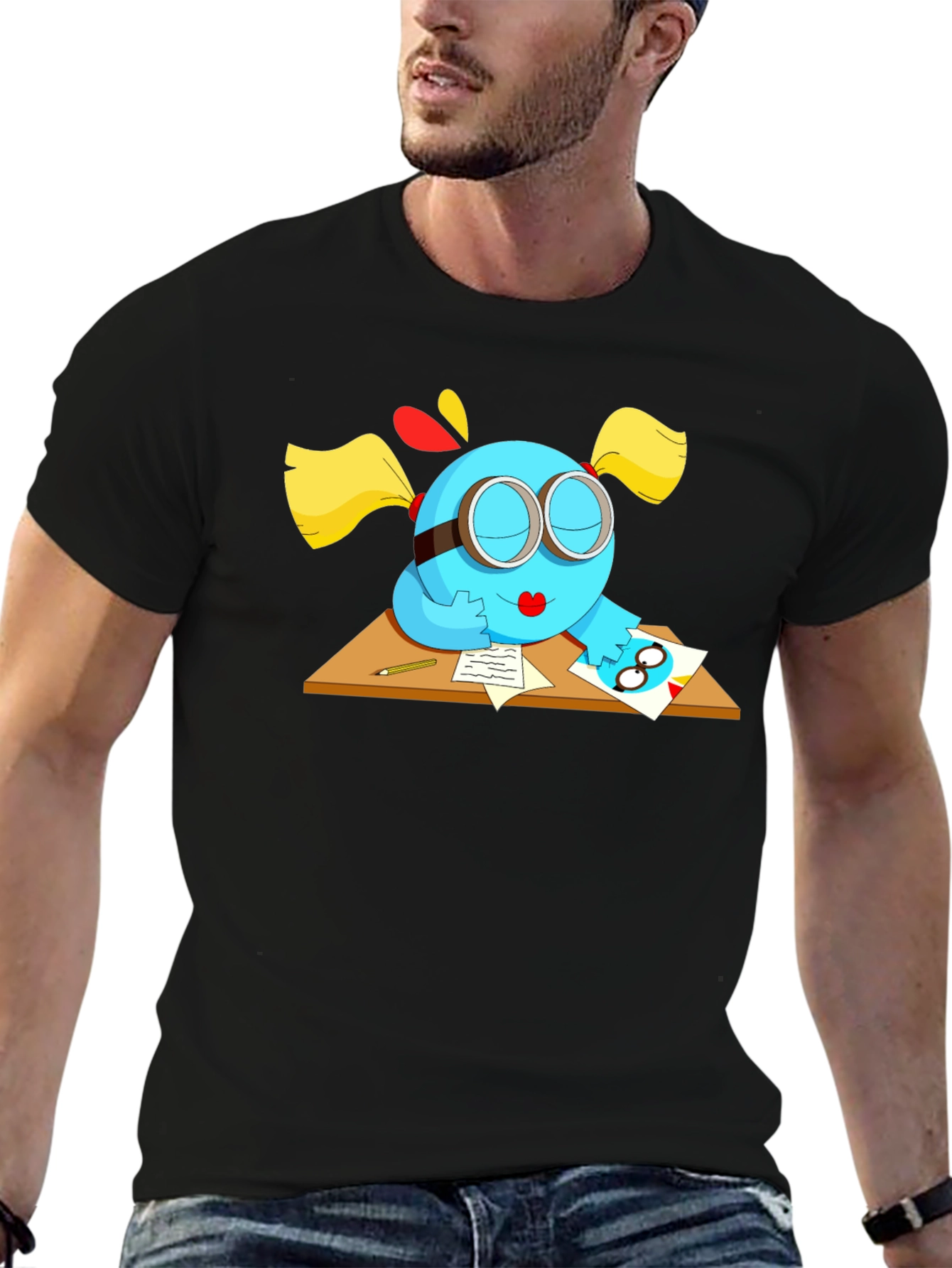 Cartoon Character T-Shirt - Unique Design