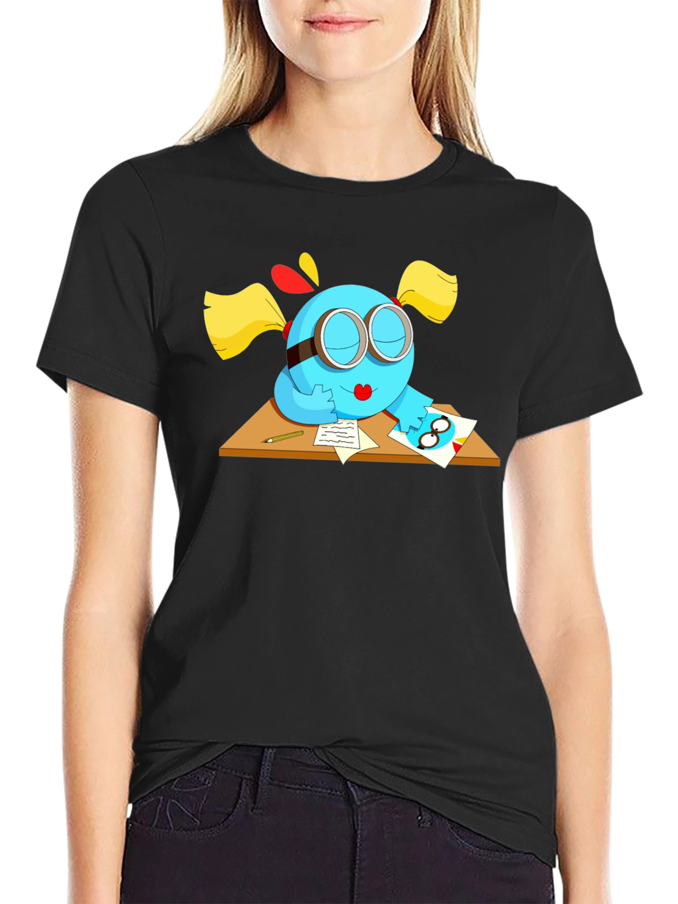 Cartoon Character T-Shirt - Unique Design
