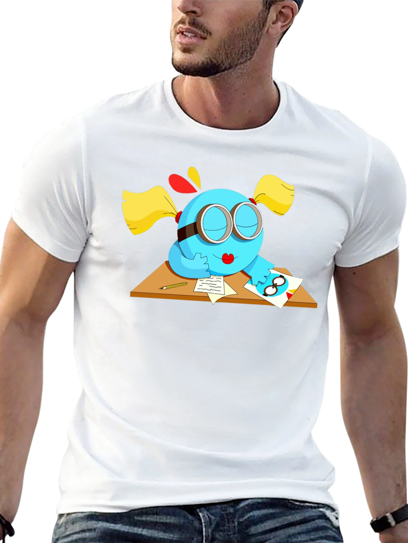 Cartoon Character T-Shirt - Unique Design