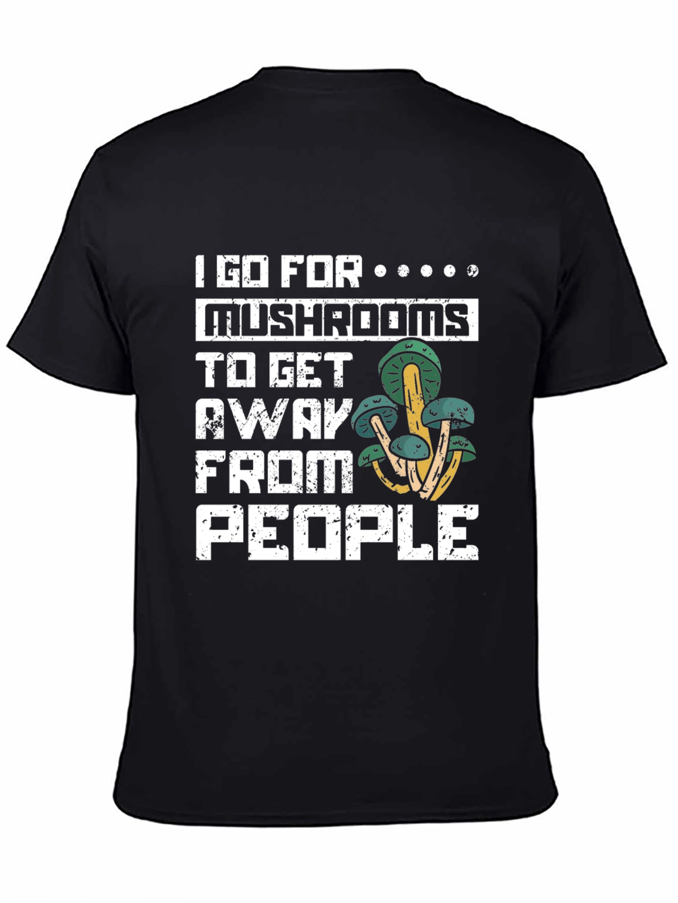 Mushroom Lover T-Shirt - Introvert Humor Tee