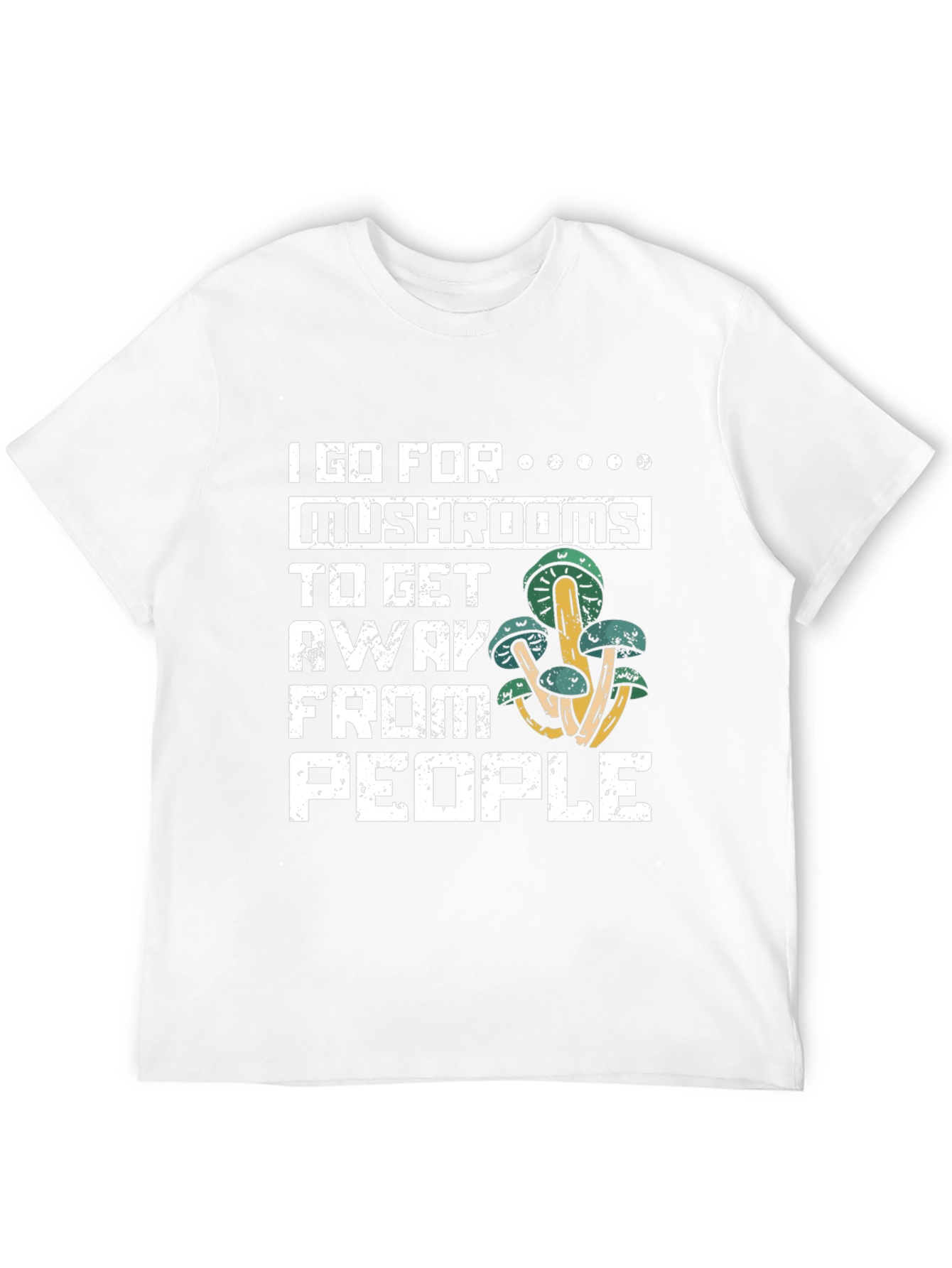 Mushroom Lover T-Shirt - Introvert Humor Tee