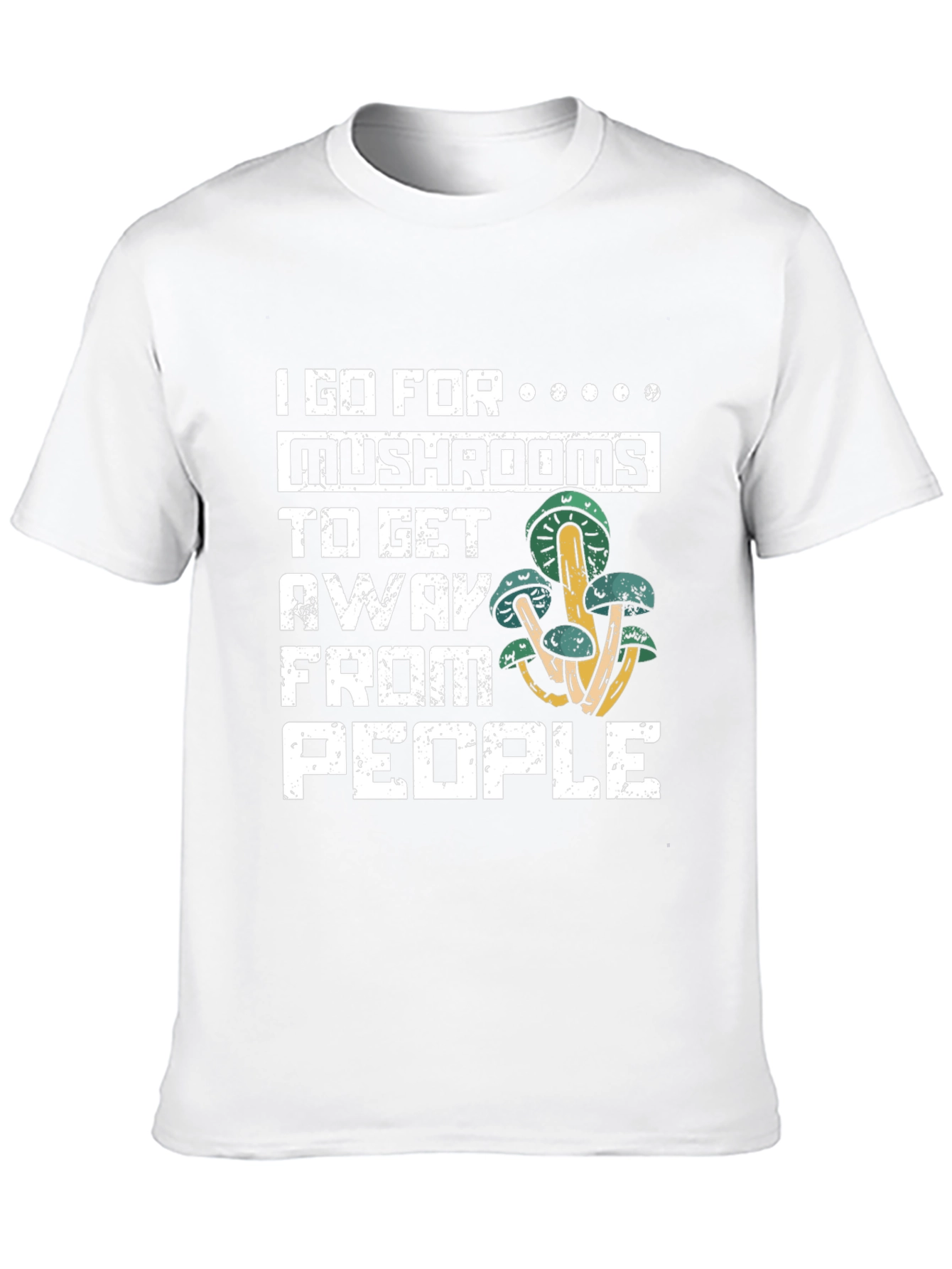 Mushroom Lover T-Shirt - Introvert Humor Tee