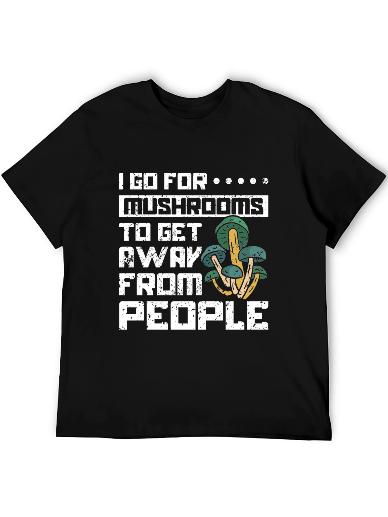 Mushroom Lover T-Shirt - Introvert Humor Tee