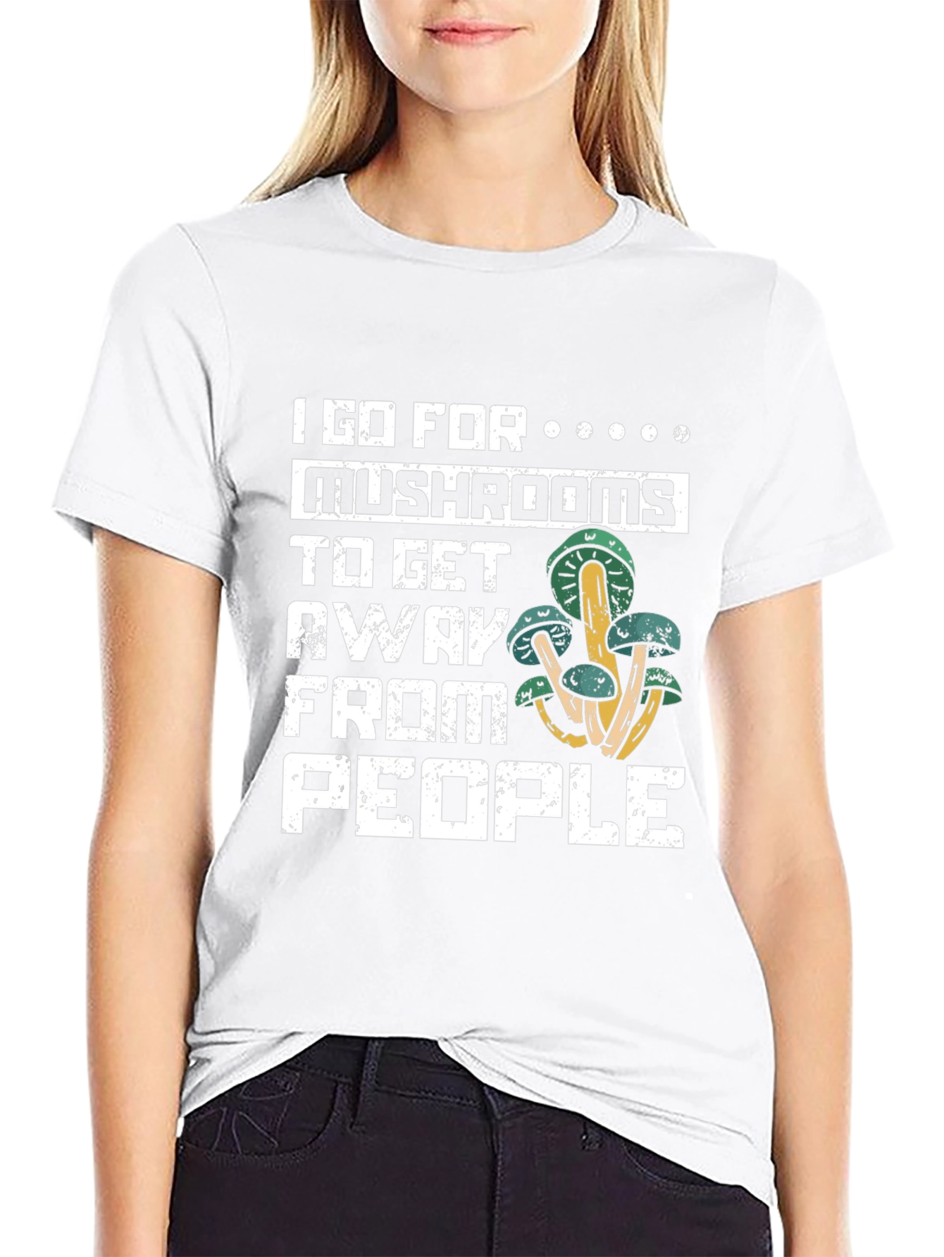 Mushroom Lover T-Shirt - Introvert Humor Tee