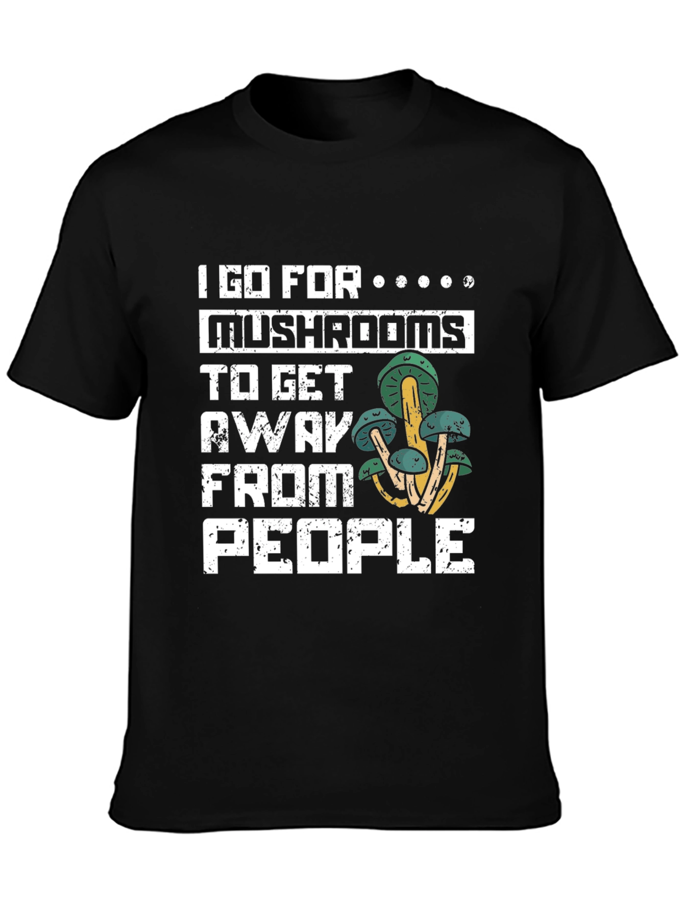 Mushroom Lover T-Shirt - Introvert Humor Tee