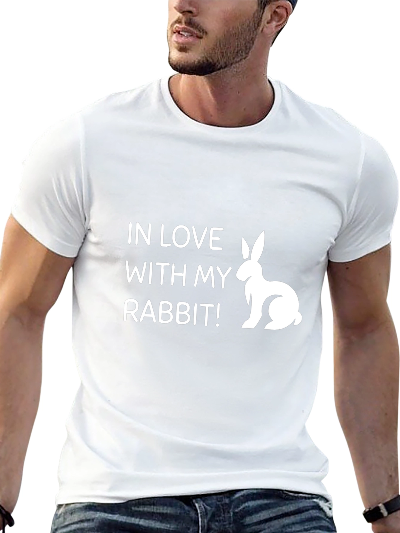 In Love With My Rabbit - Graphic T-Shirt