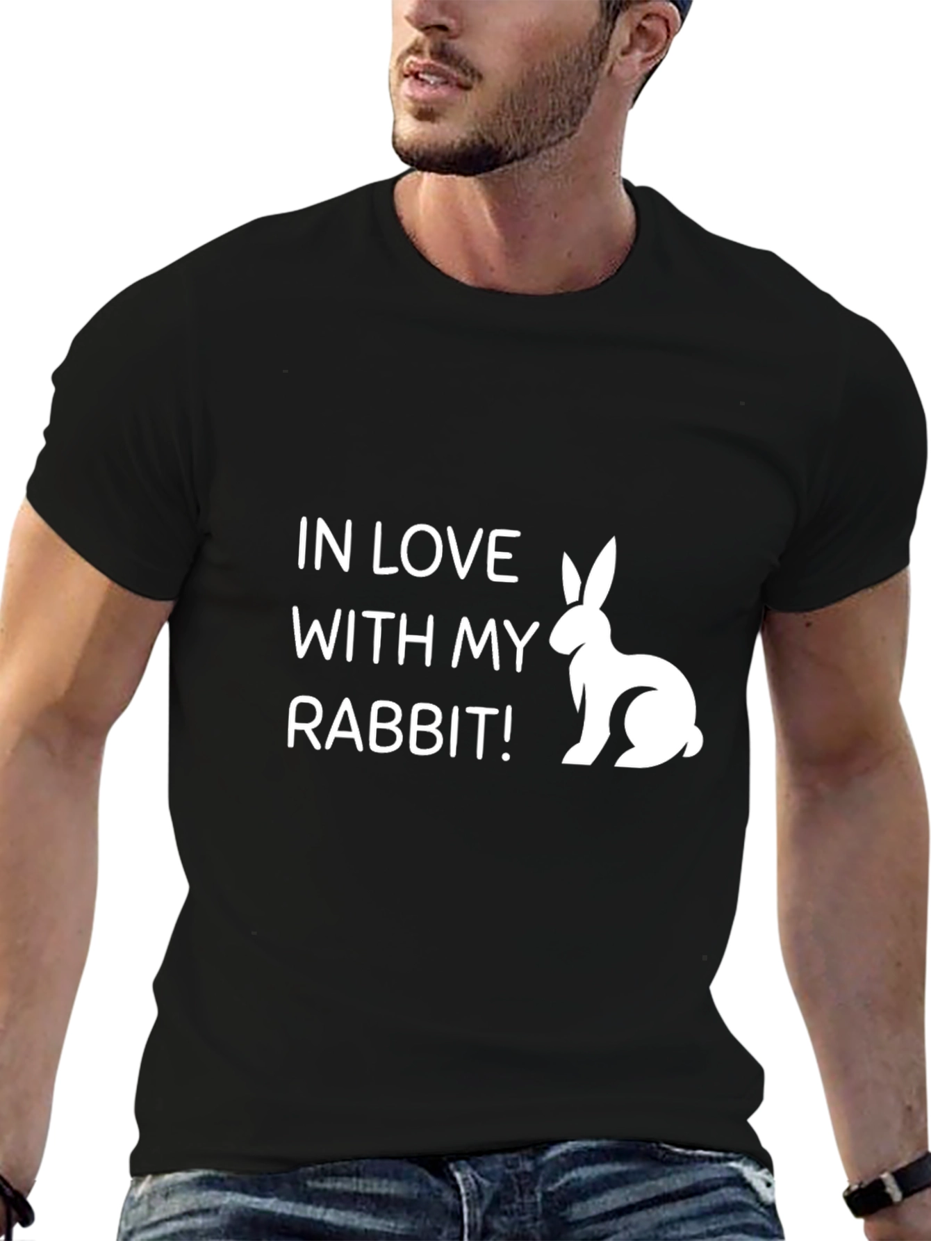 In Love With My Rabbit - Graphic T-Shirt