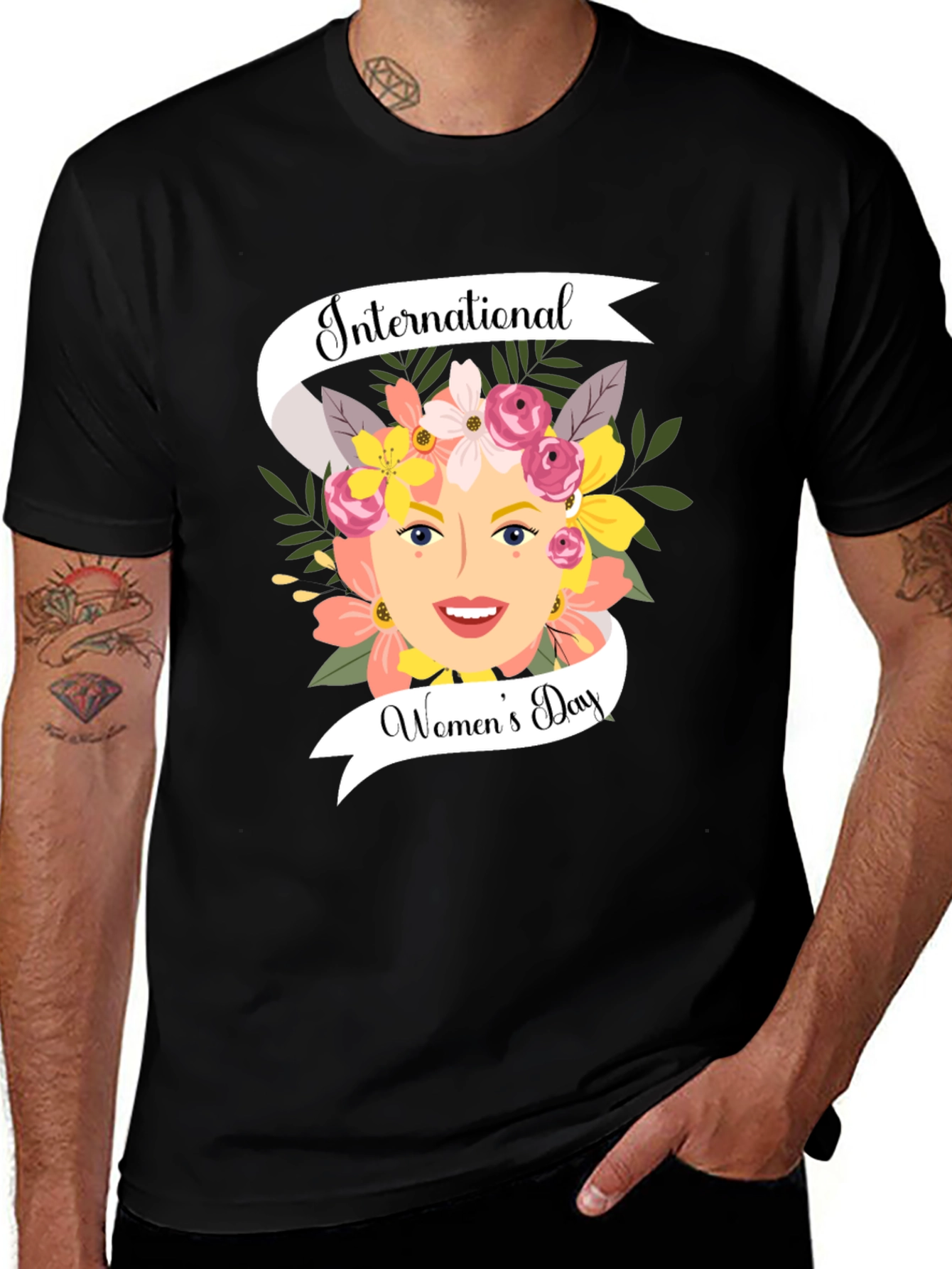 International Womens Day Floral T-Shirt