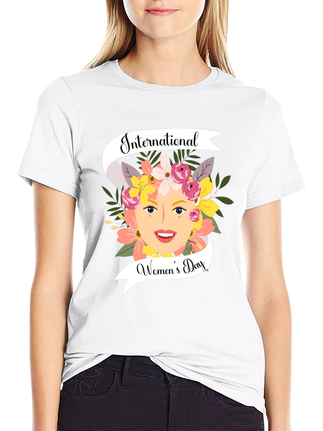 International Womens Day Floral T-Shirt