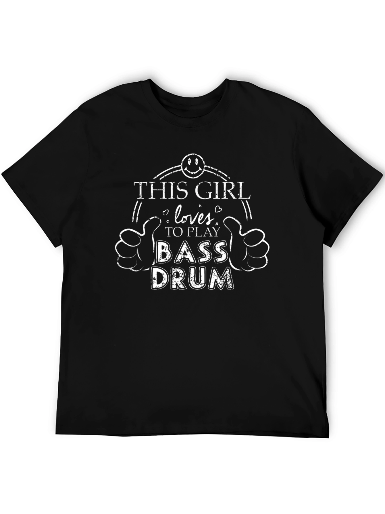This Girl Loves To Play Bass Drum T-Shirt