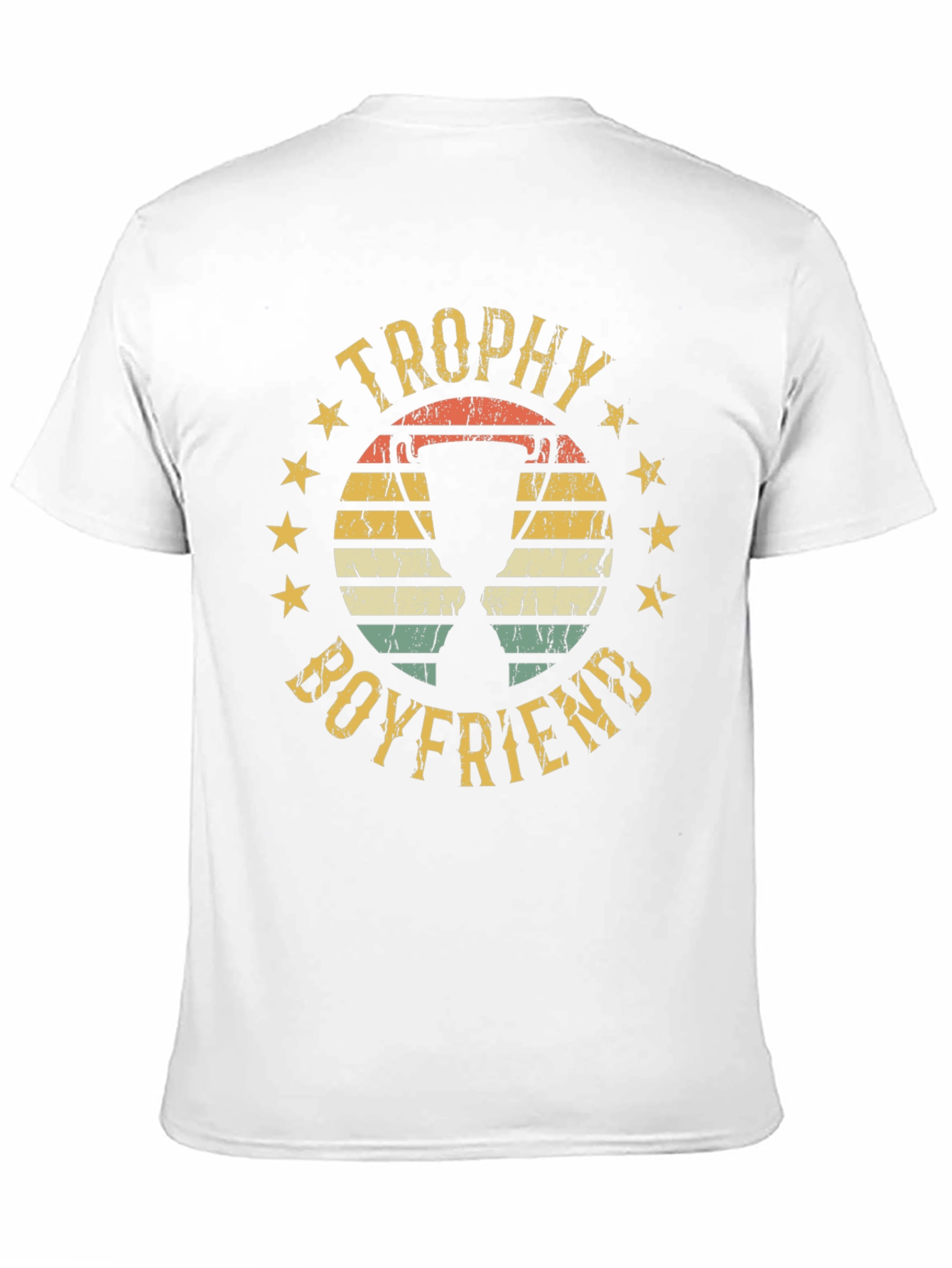 Trophy Boyfriend T-Shirt - Retro Design