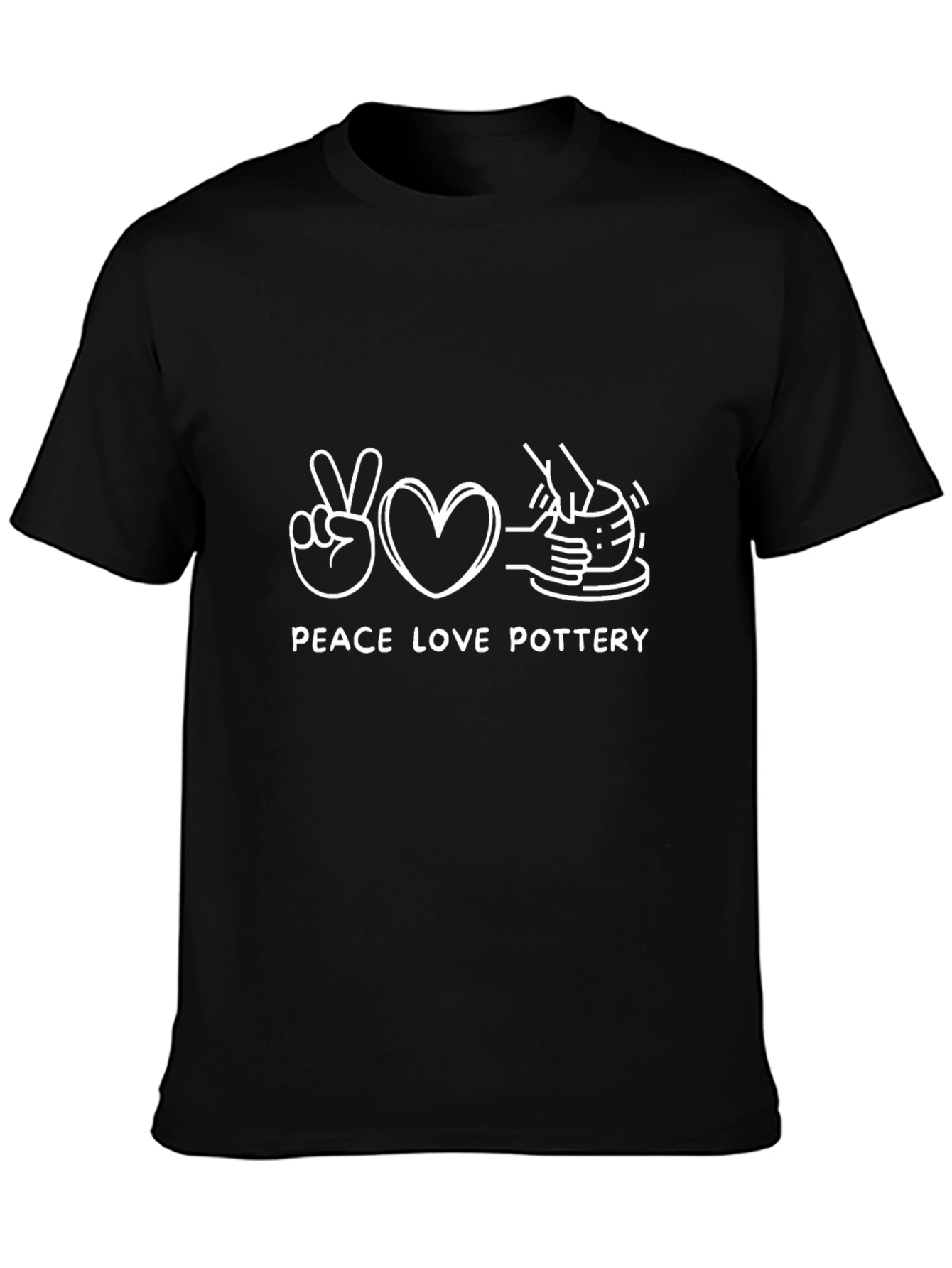 Peace Love Pottery T-Shirt